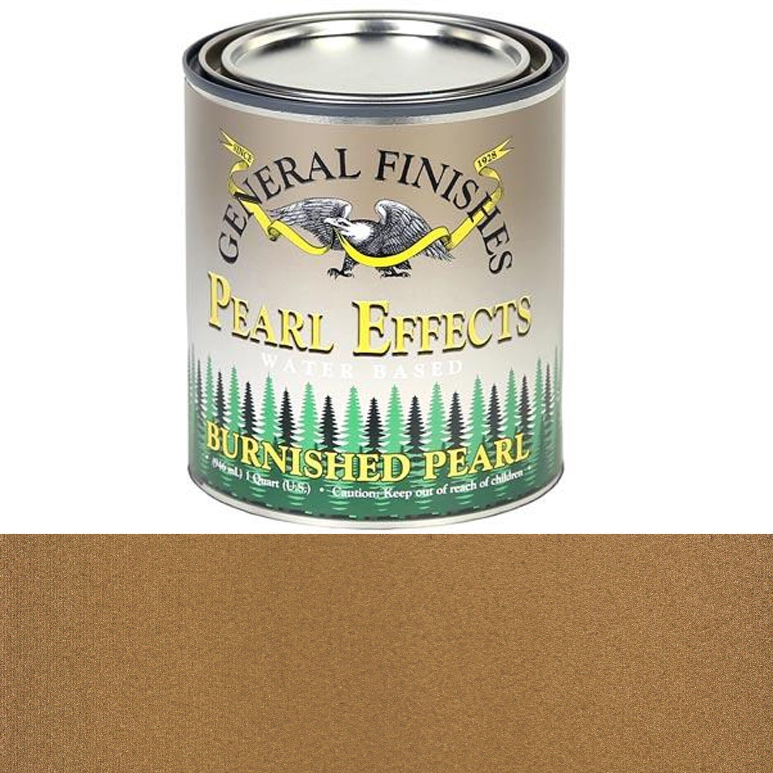 General Finishes Pearl Effects, 1 Pint, Burnished