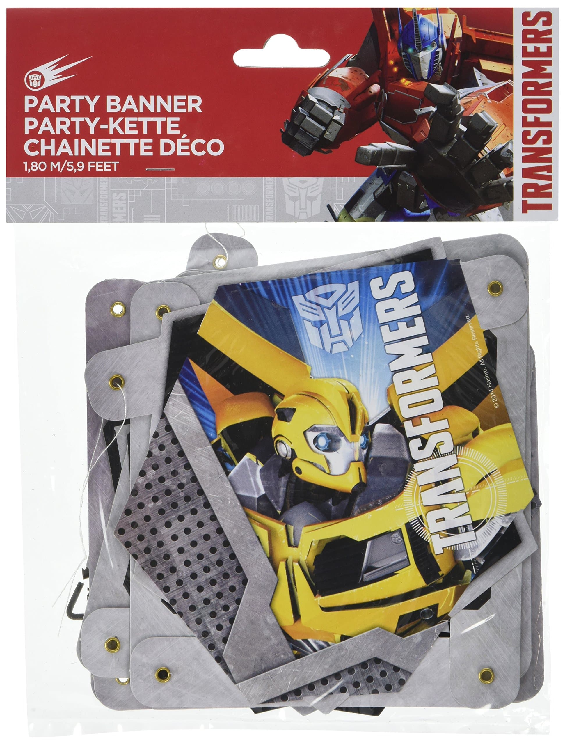 Amscan Transformers Letter Banner