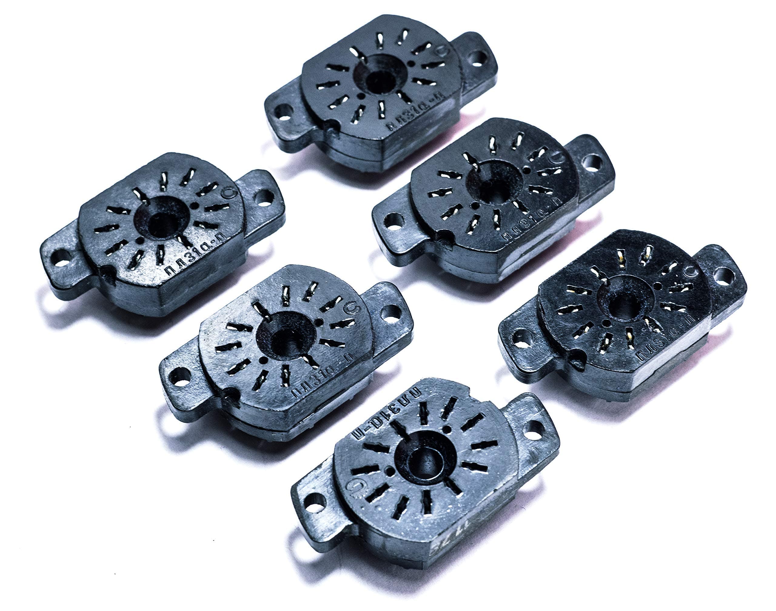 Socket for Nixie Tubes IN-12A, IN-12B, IN-15A, IN-15B, IV-22, New 6 pcs