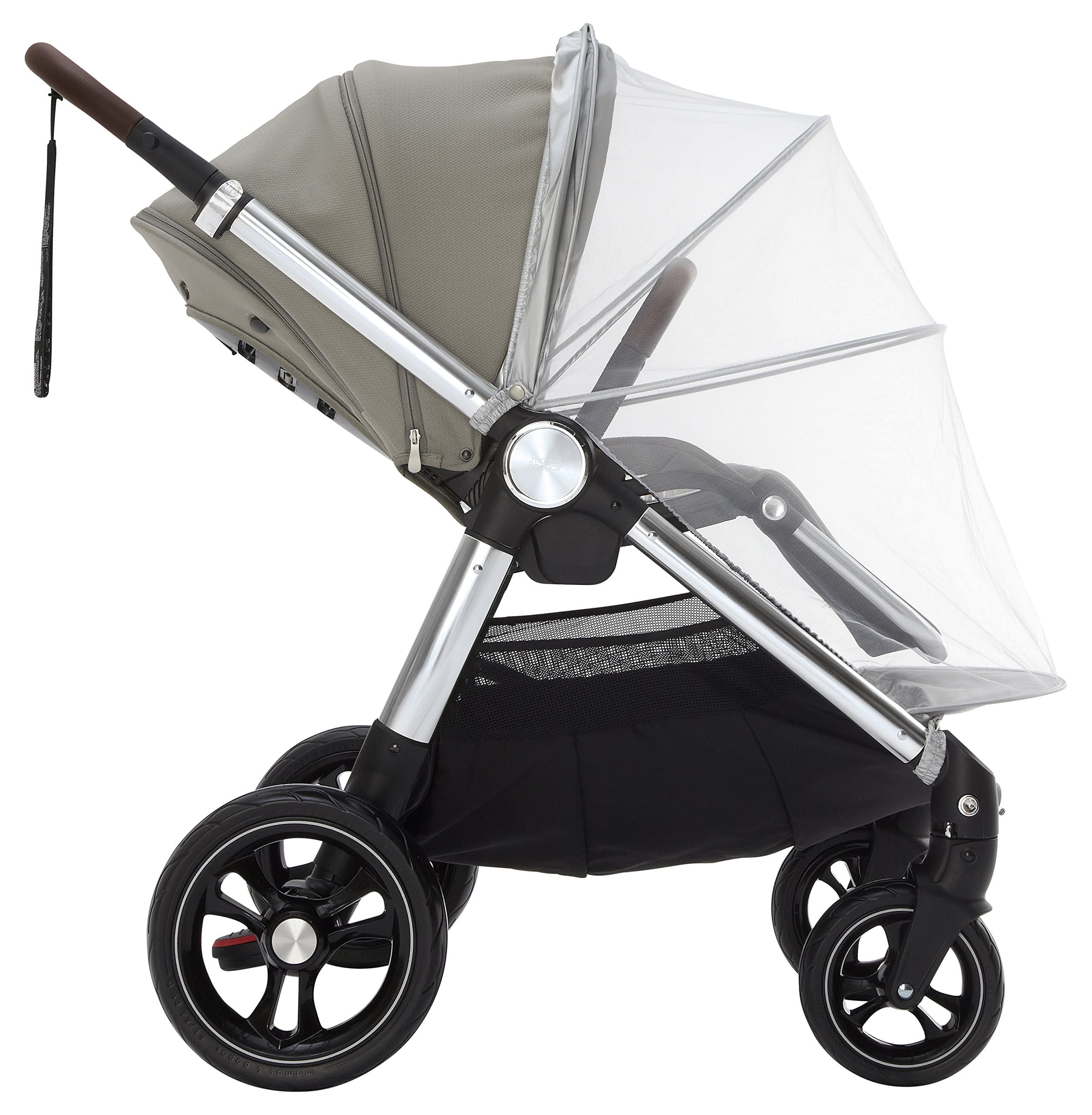 Mamas & Papas Sunshield & Insect Net Grey