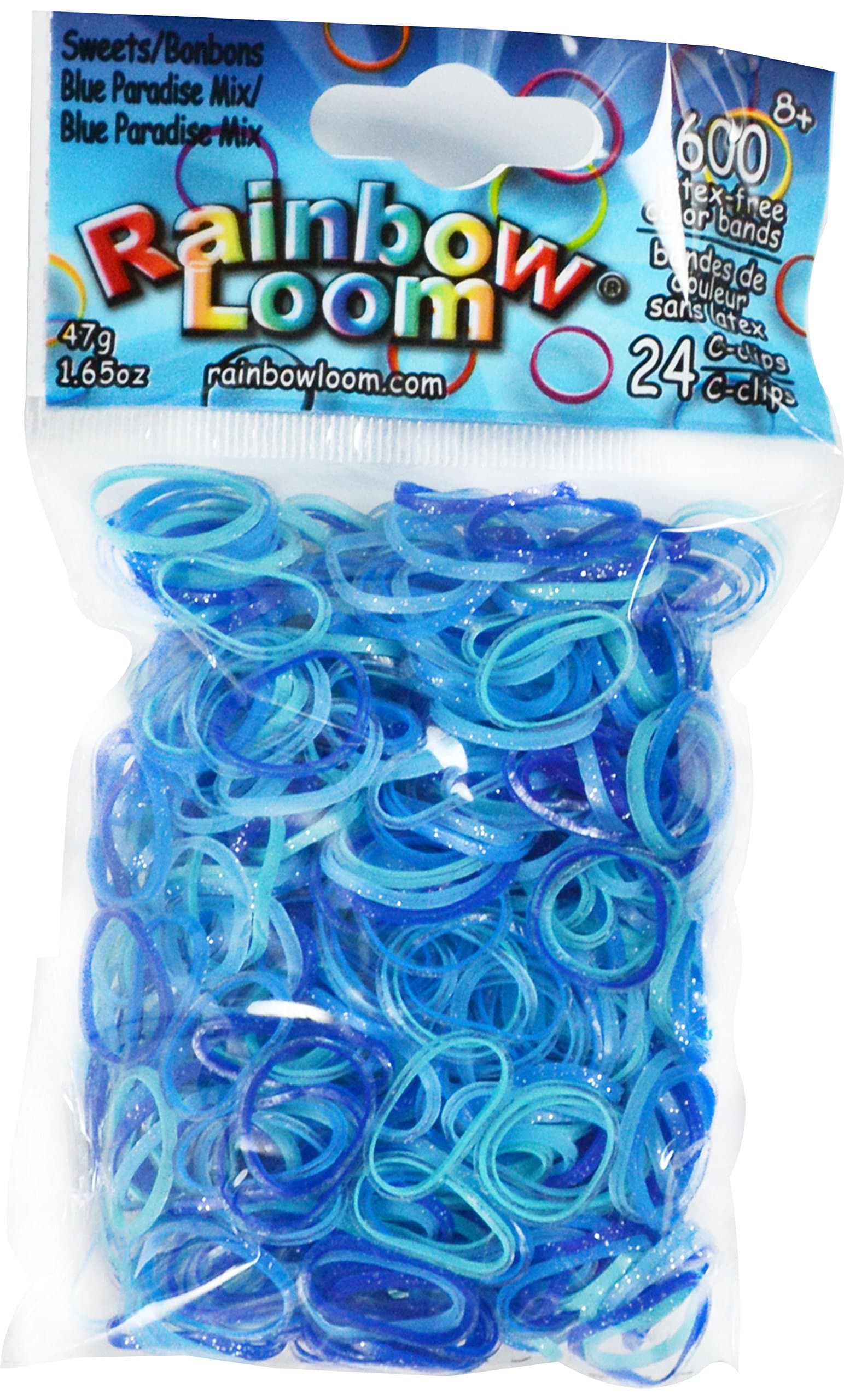 Rainbow Loom Sweets-Blue Paradise Mix
