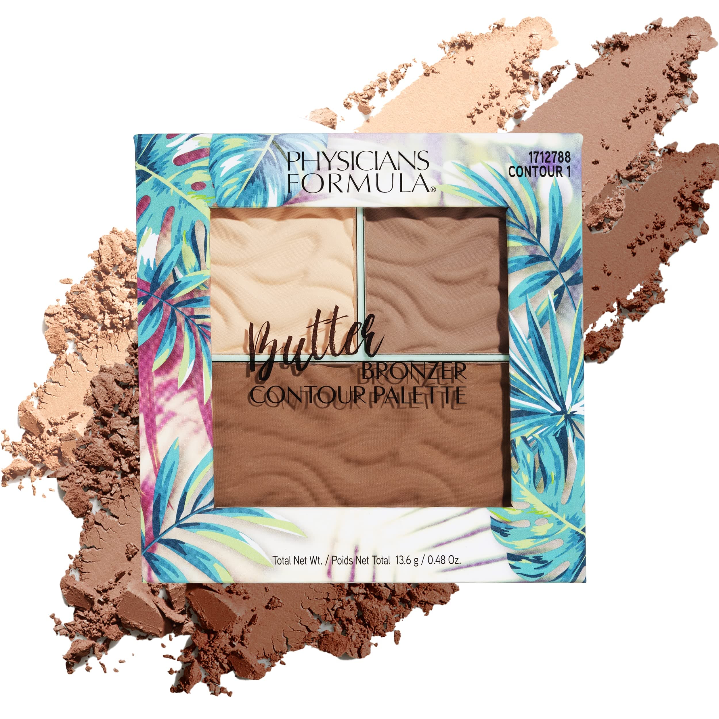 Butter Bronzer Contour Palette, Light/Medium, 0.48 Ounce (Pack of 1)