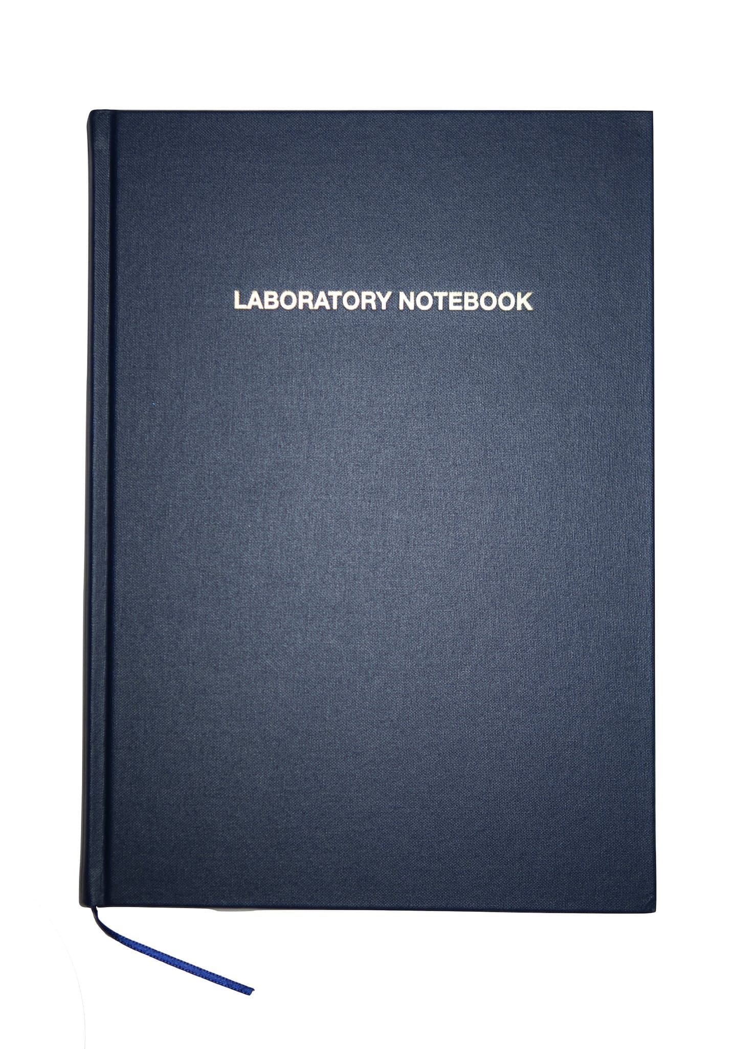 Logix Books Ltd.� GLP Laboratory Notebook, A4, Section-Sewn, 5mm Scientific Ruled, 96 Pages, Blue Cover (LOGIX-A4R-096-R) [Hardcover]