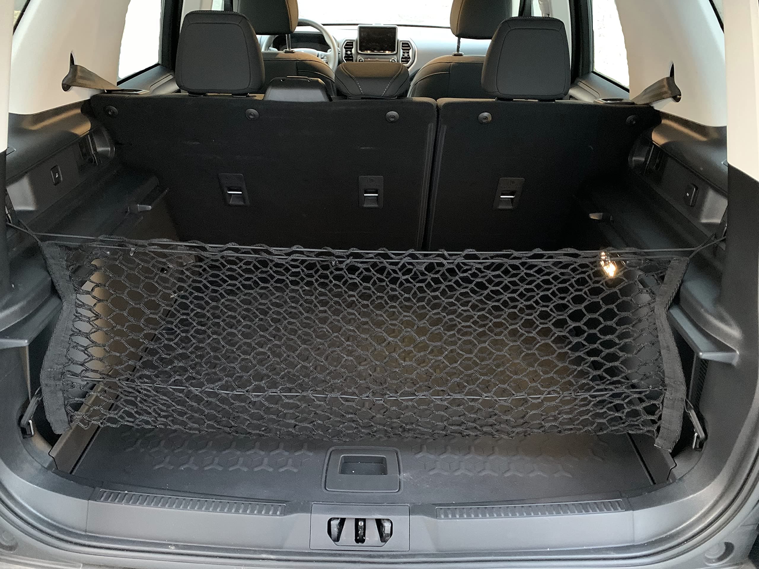 Envelope Style Automotive Elastic Trunk Mesh Cargo Net for Lexus LX 600 (J310) 2022-2026 - Premium Trunk Organizer and Storage - Luggage Net for SUV - Best Car Organizer for Lexus LX600