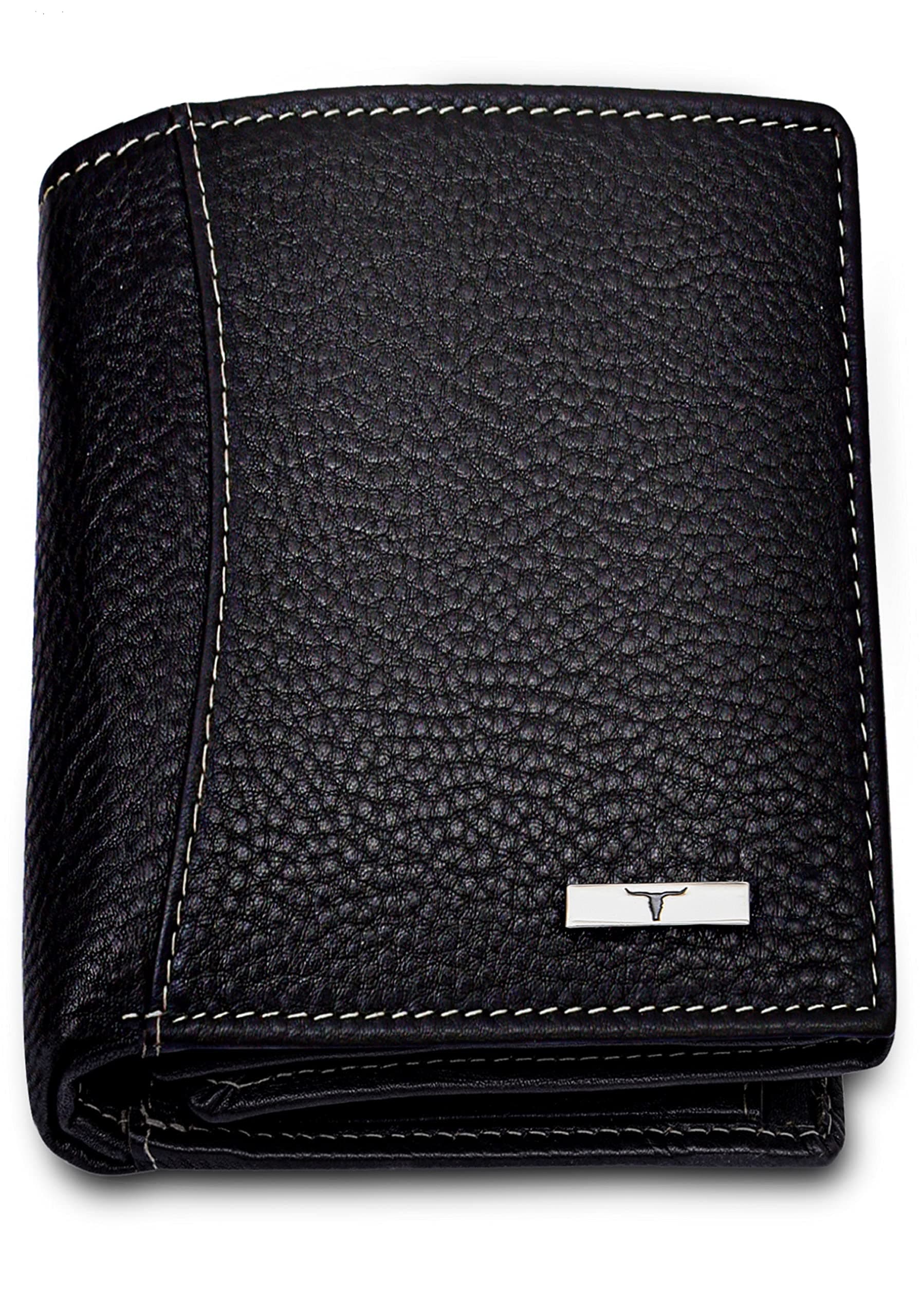 Orlando Men's Black Leather Wallet