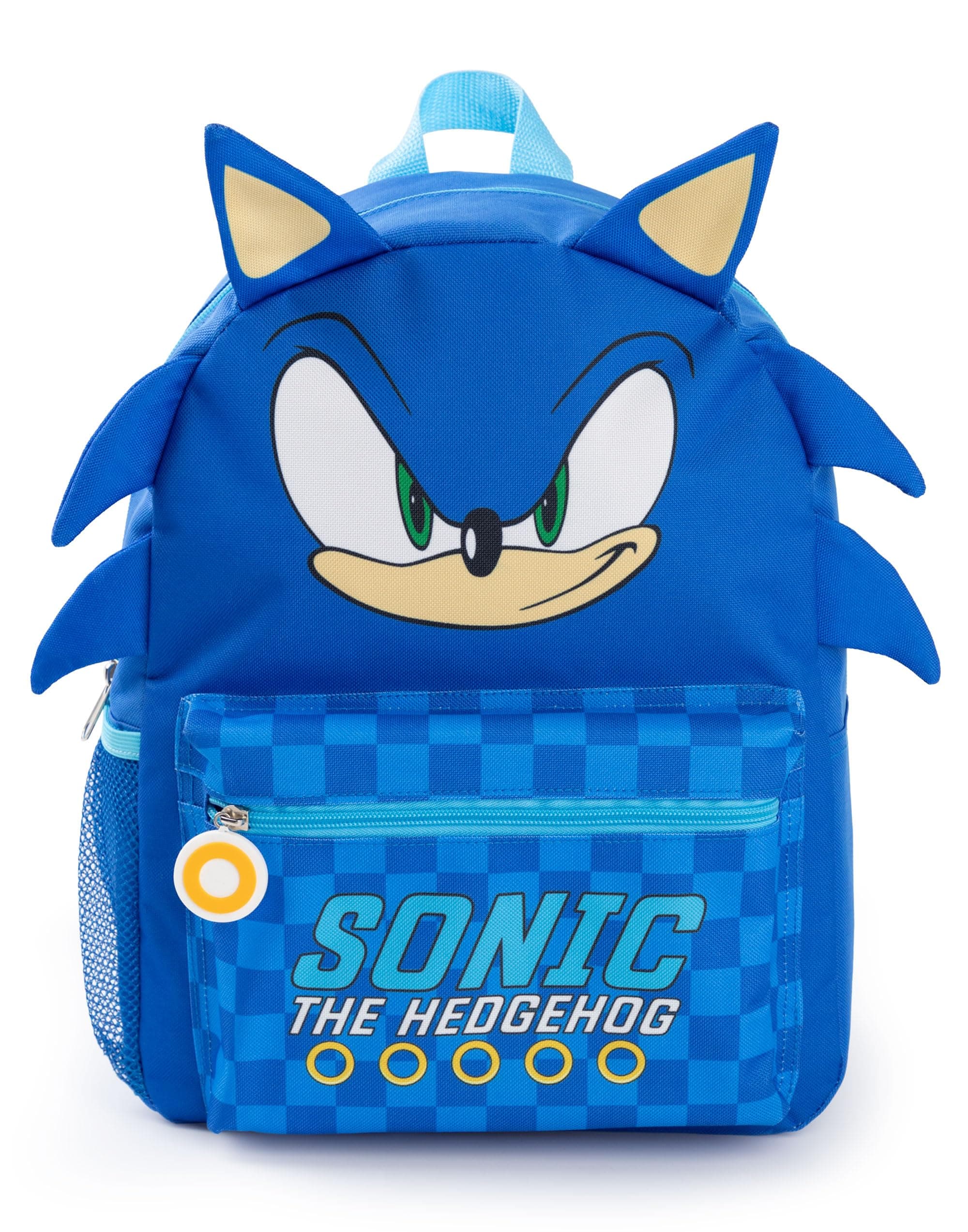 Sonic The Hedgehog Boys Backpack 3D Character Options Rucksack with Adjustable Straps | Gamer Luggage Sports School Bag For Kids | Gaming Series Merchandise Gift