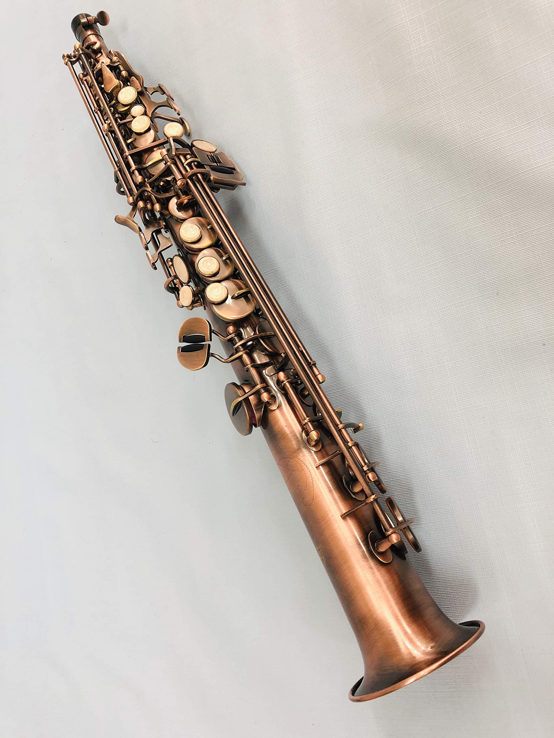 Professional Antique Soprano Straight Saxophone