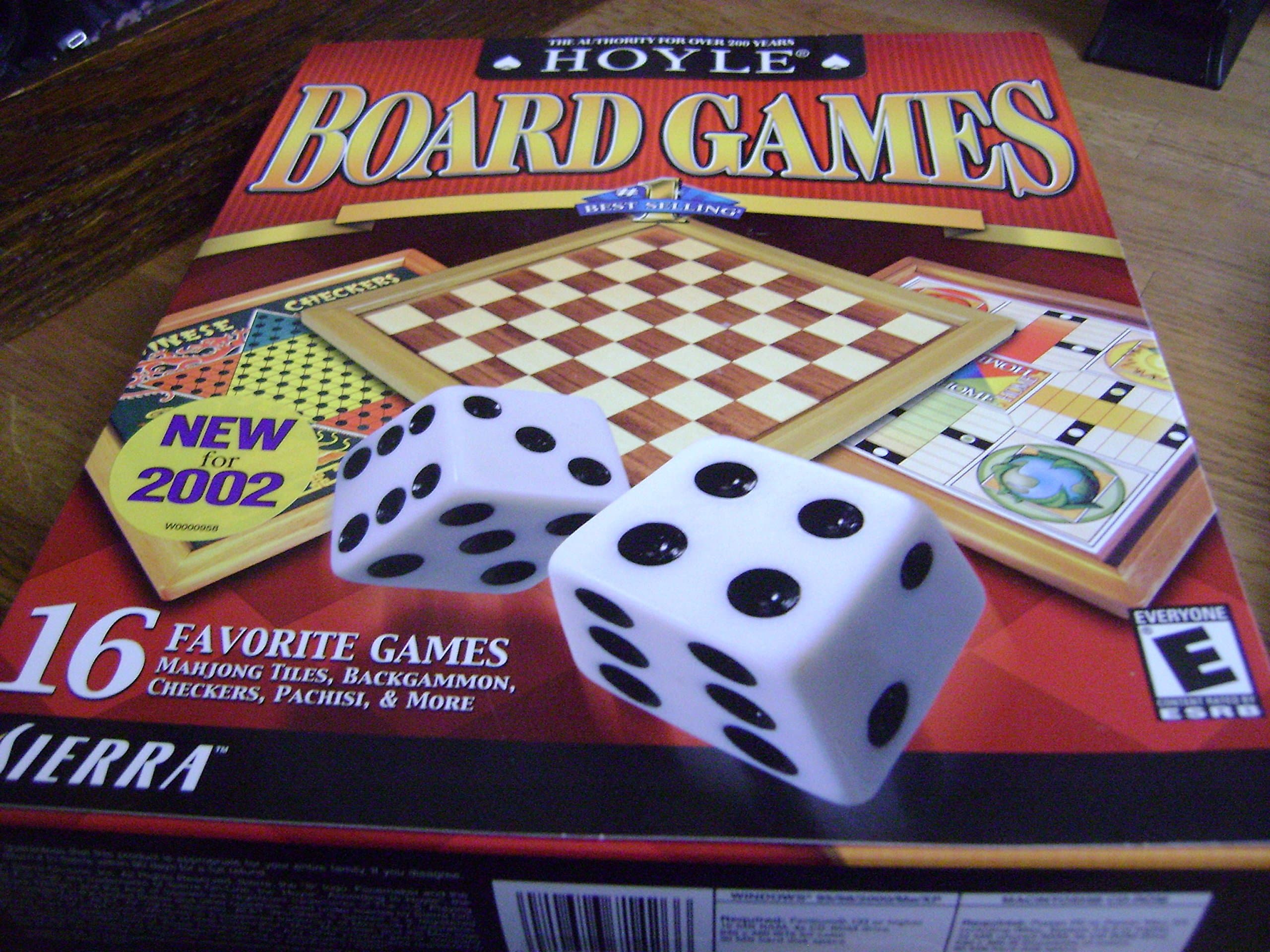 Hoyle Board Games 16 Favorite Games PC Windows / MAC 2001