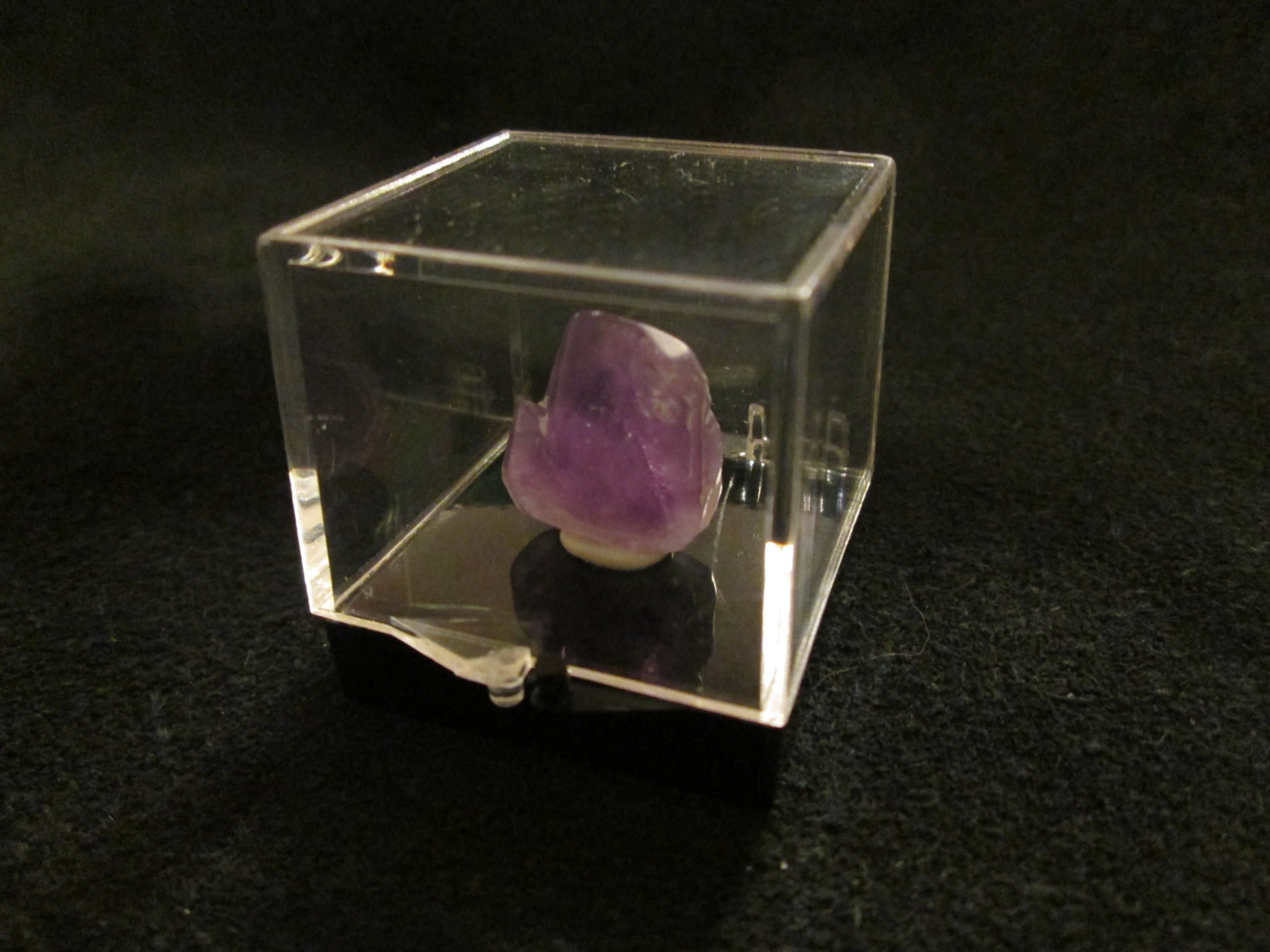 Illumicube with Tibetan Amethyst