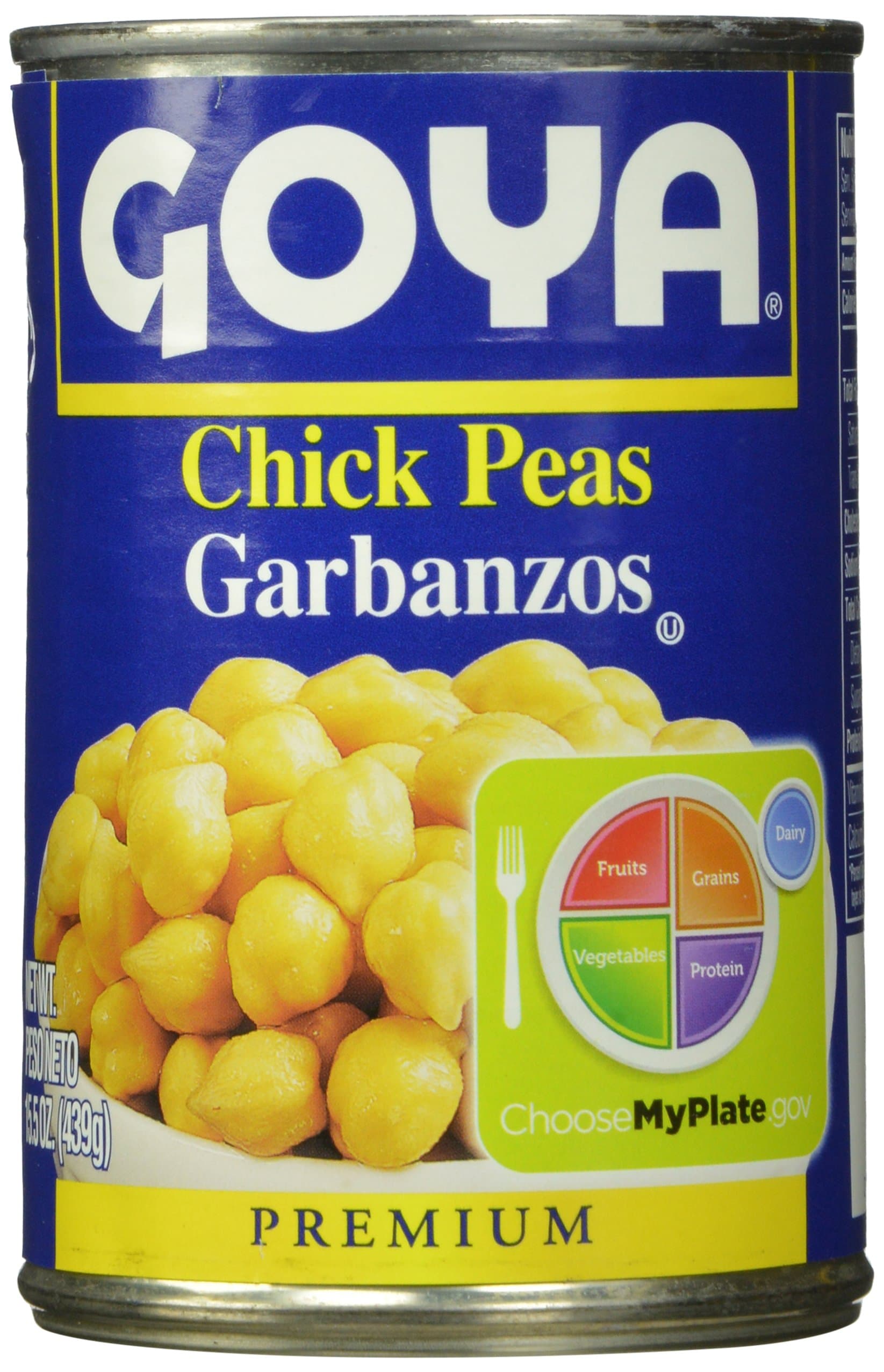 GoyaChick Peas, 6Count, 15.5 Oz