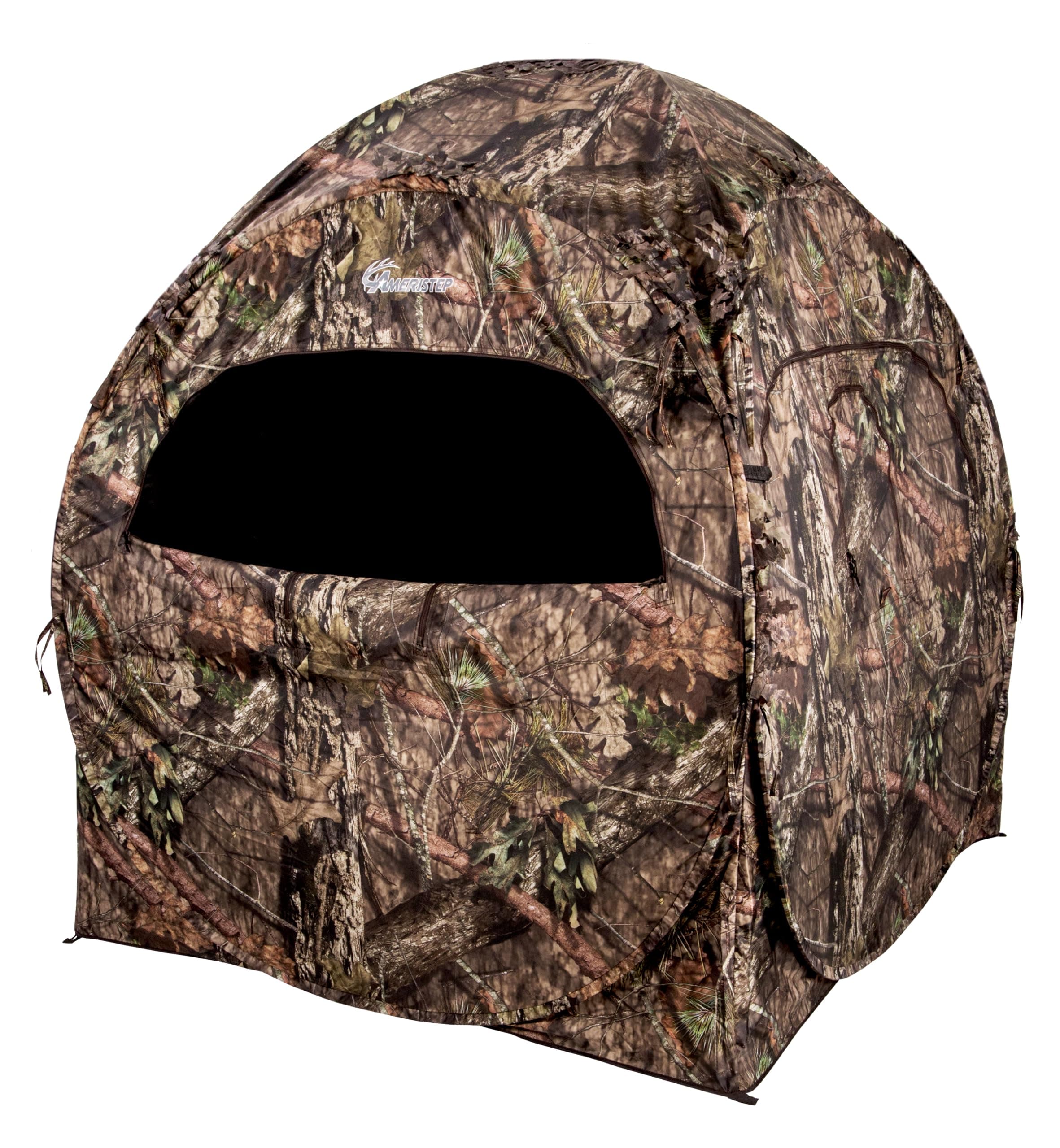Doghouse Run & Gun Hunting Blind | Lightweight 2 Person Ground Blind in Mossy Oak Break-Up Country, One Size