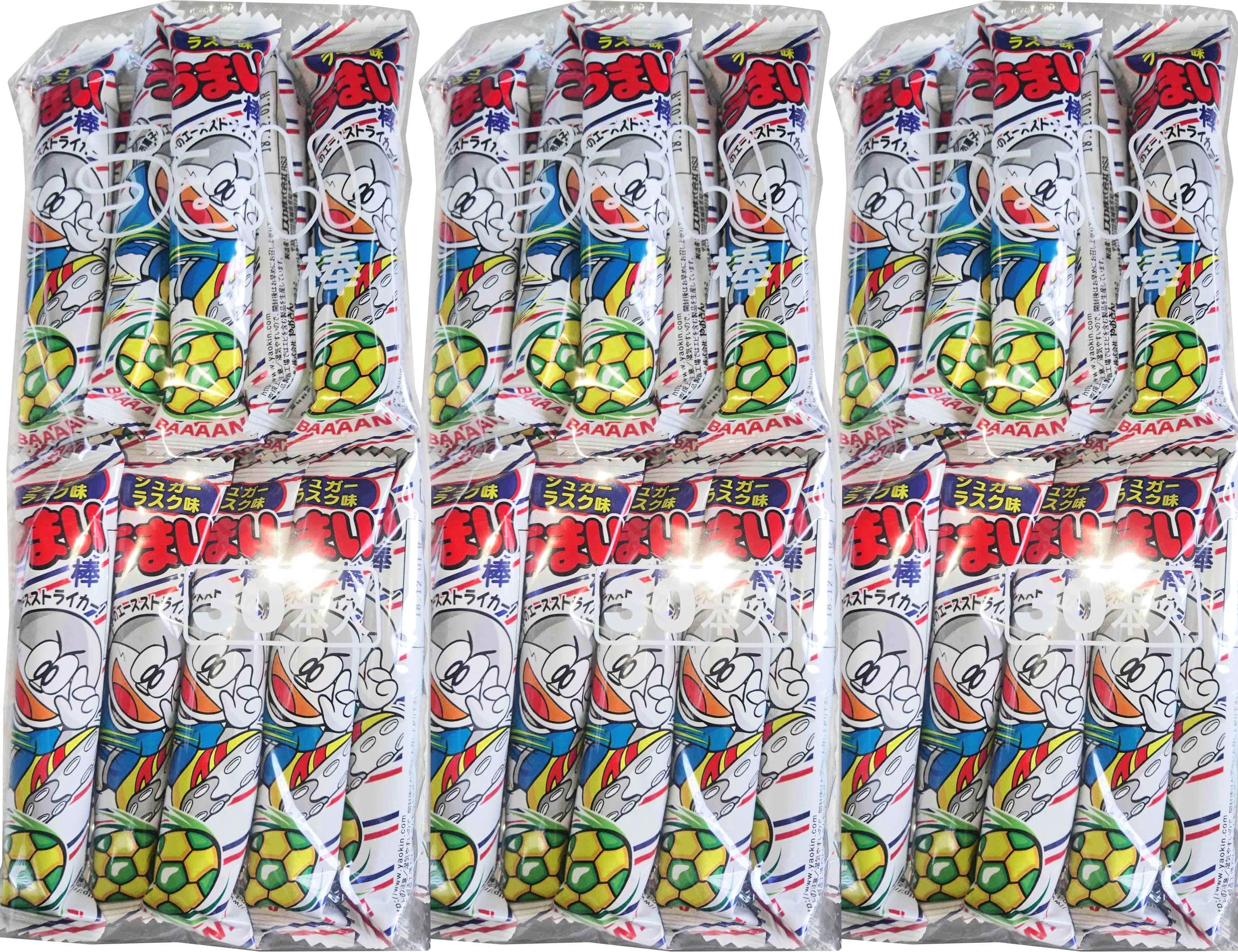 Umaibo Sugar Rusk Flavor (6.34oz) (3pack)