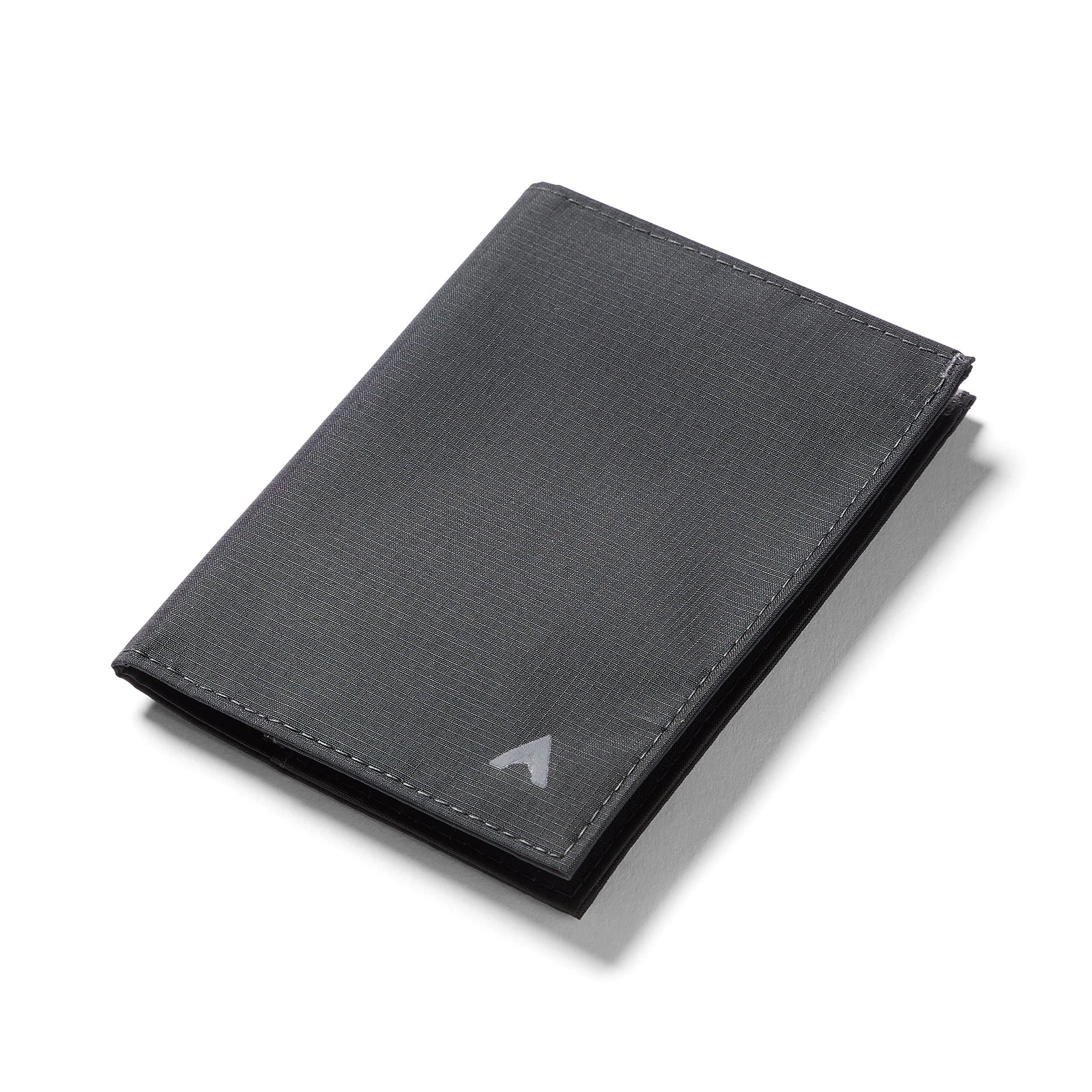 The Original Allett Wallet | Nylon RFID Blocking Thin Bifold Minimalist Front Pocket | 4-24+ Cards, Bills, Receipts | Wallets for Men and Women | Made in USA, jet black