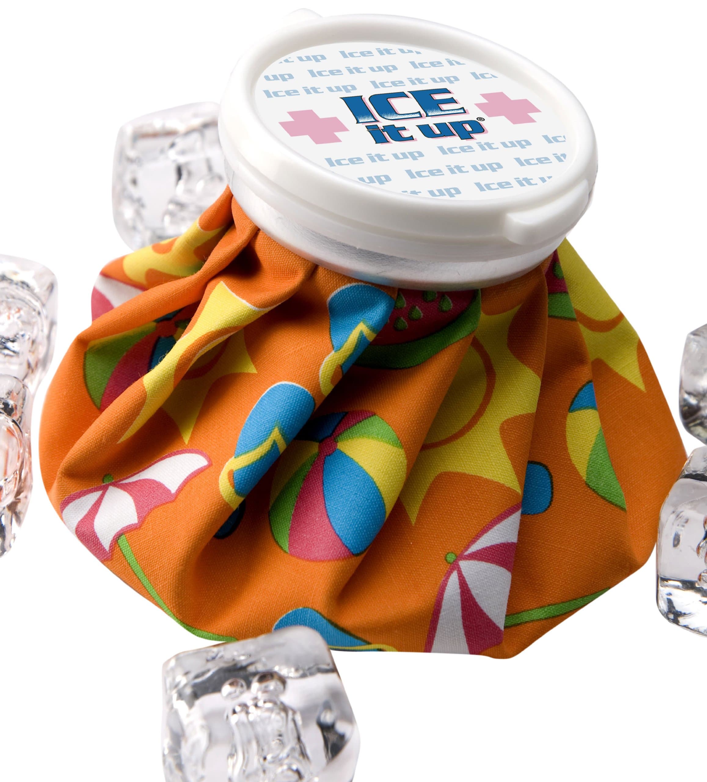 Ice Aid Vintage Style Ice Bag, Beach Fun