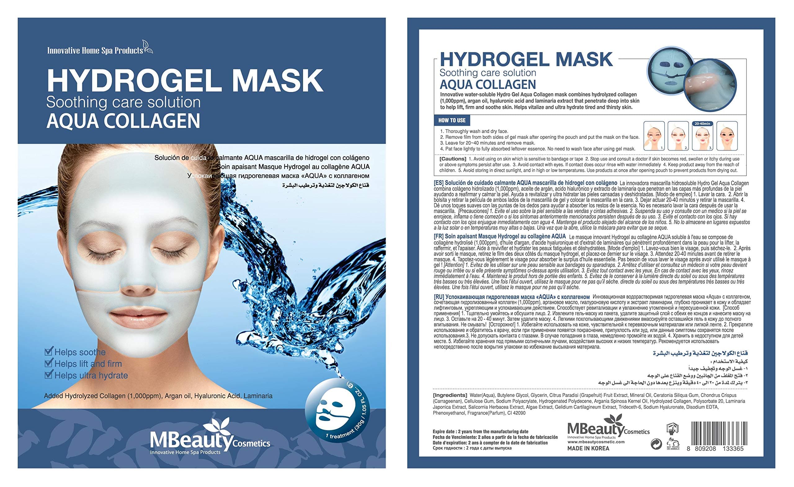 HYDRO GEL MASK - AQUA COLLAGEN