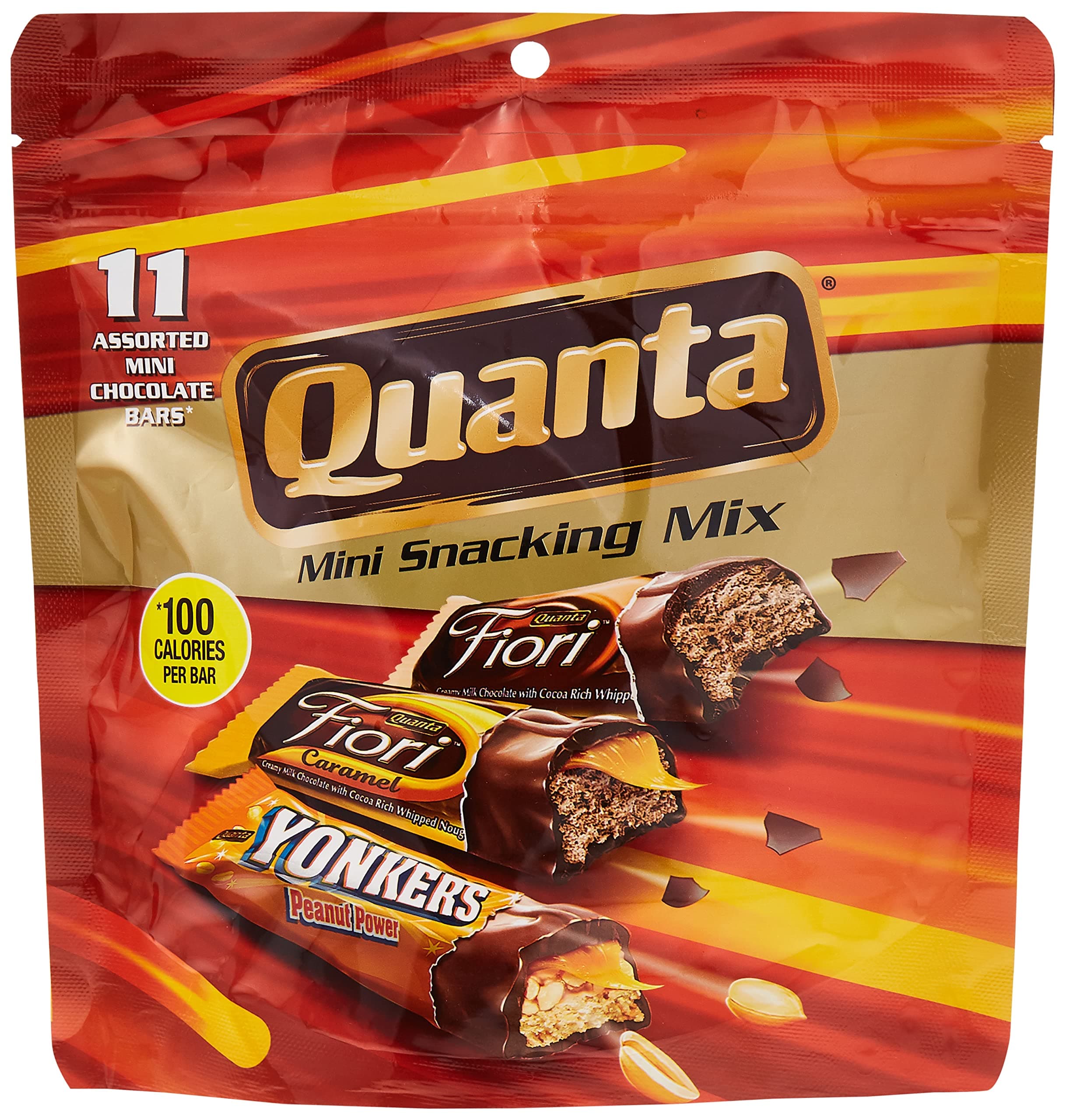 Quanta, Milk Chocolate Mini Snacking Bars Mix, 164g