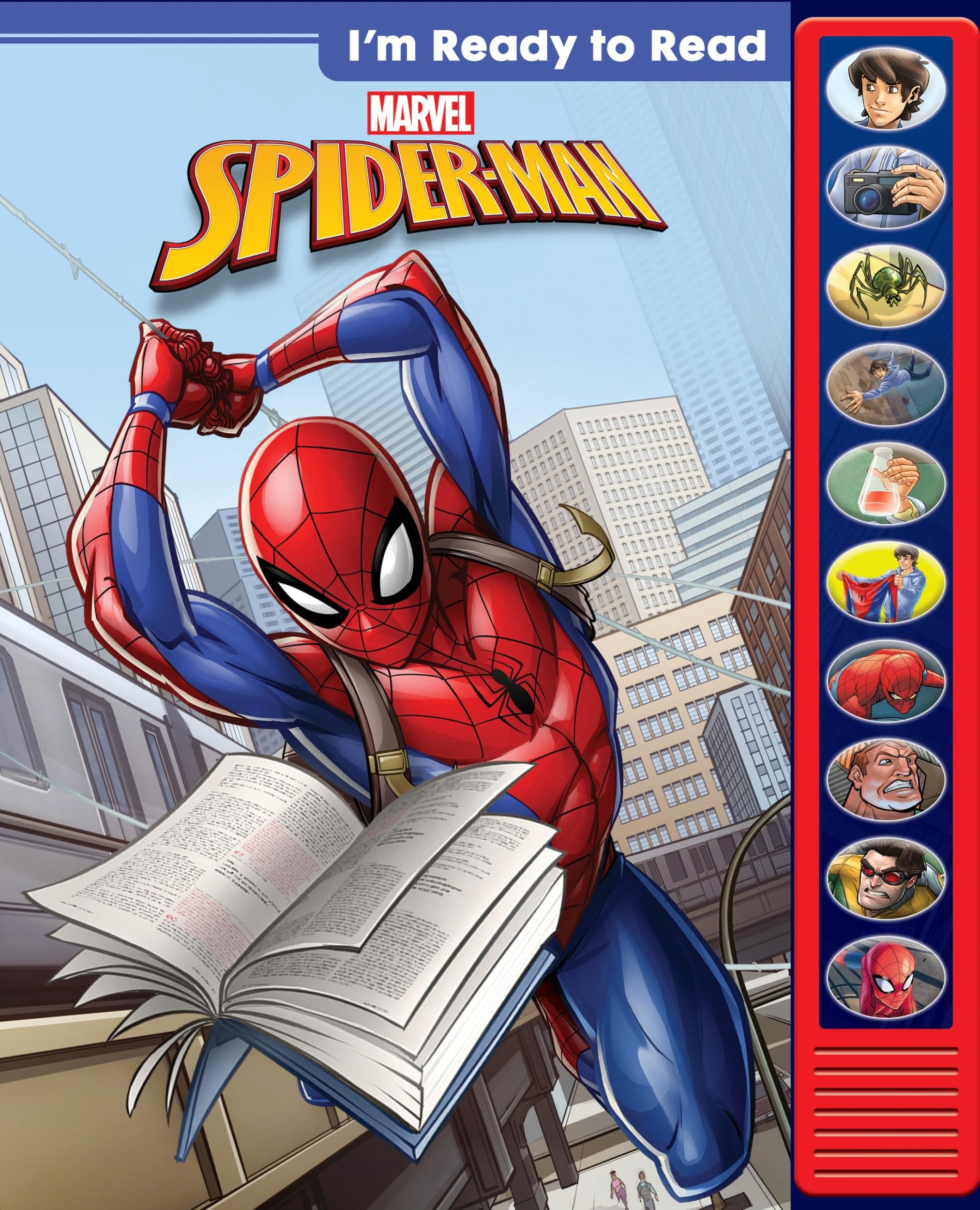 Spider-man I'm Ready to Read Sound Book