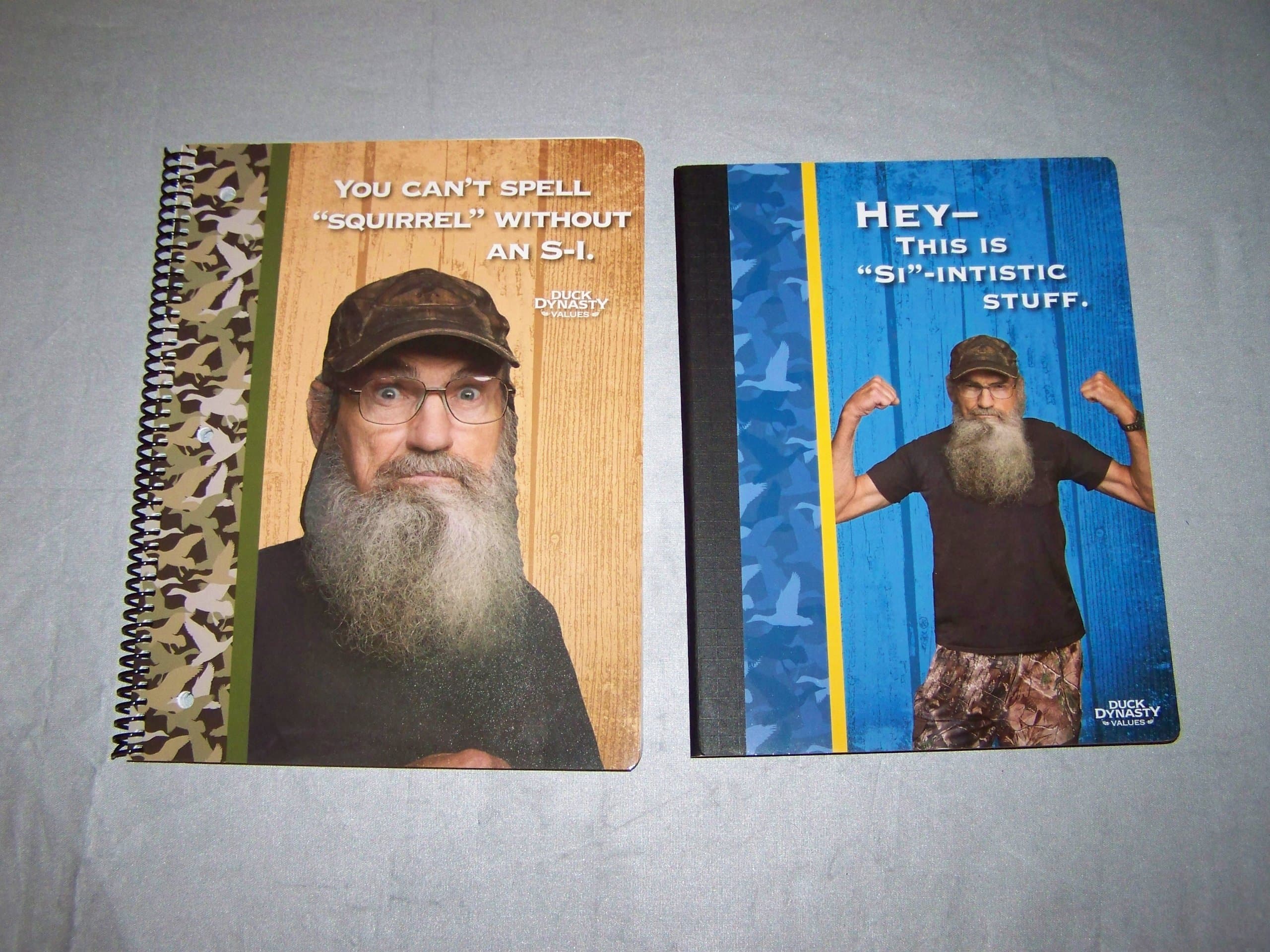 Duck Dynasty School Spiral Composition Book Bundle Wide Ruled