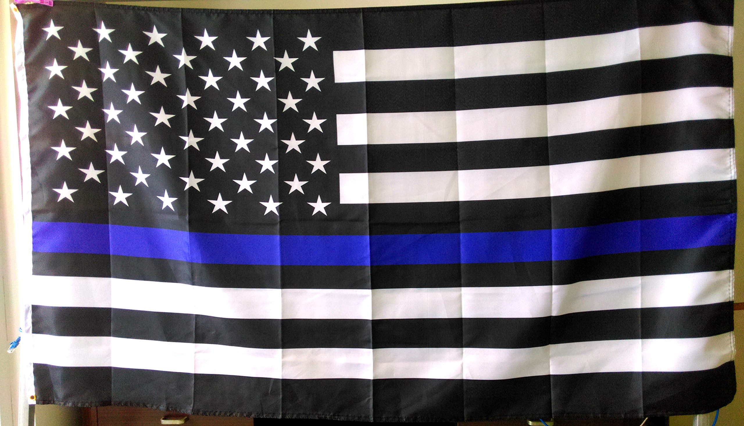 Thin Blue Line 3x5 Ft Flag