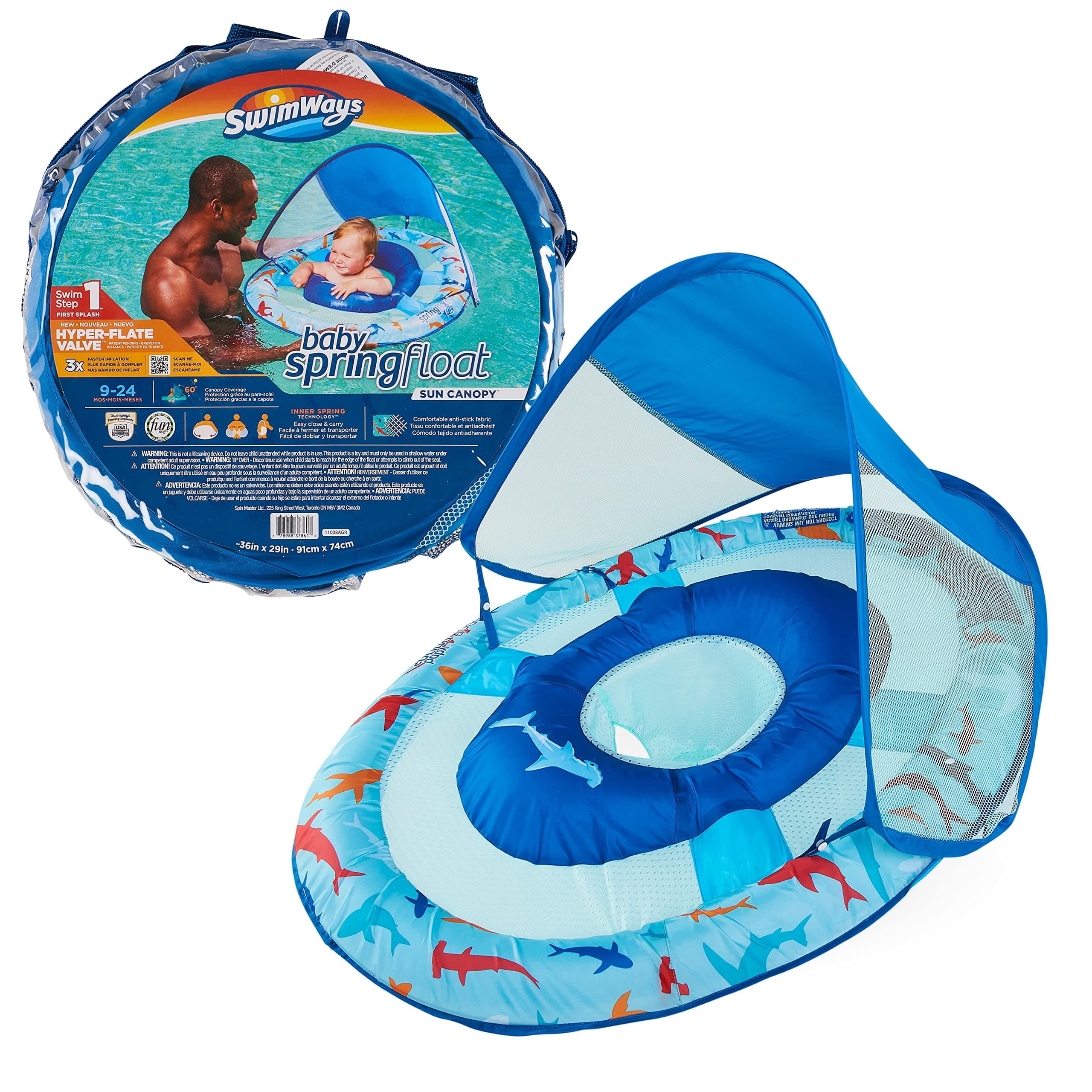 SwimWays Baby Spring Float Sun Canopy
