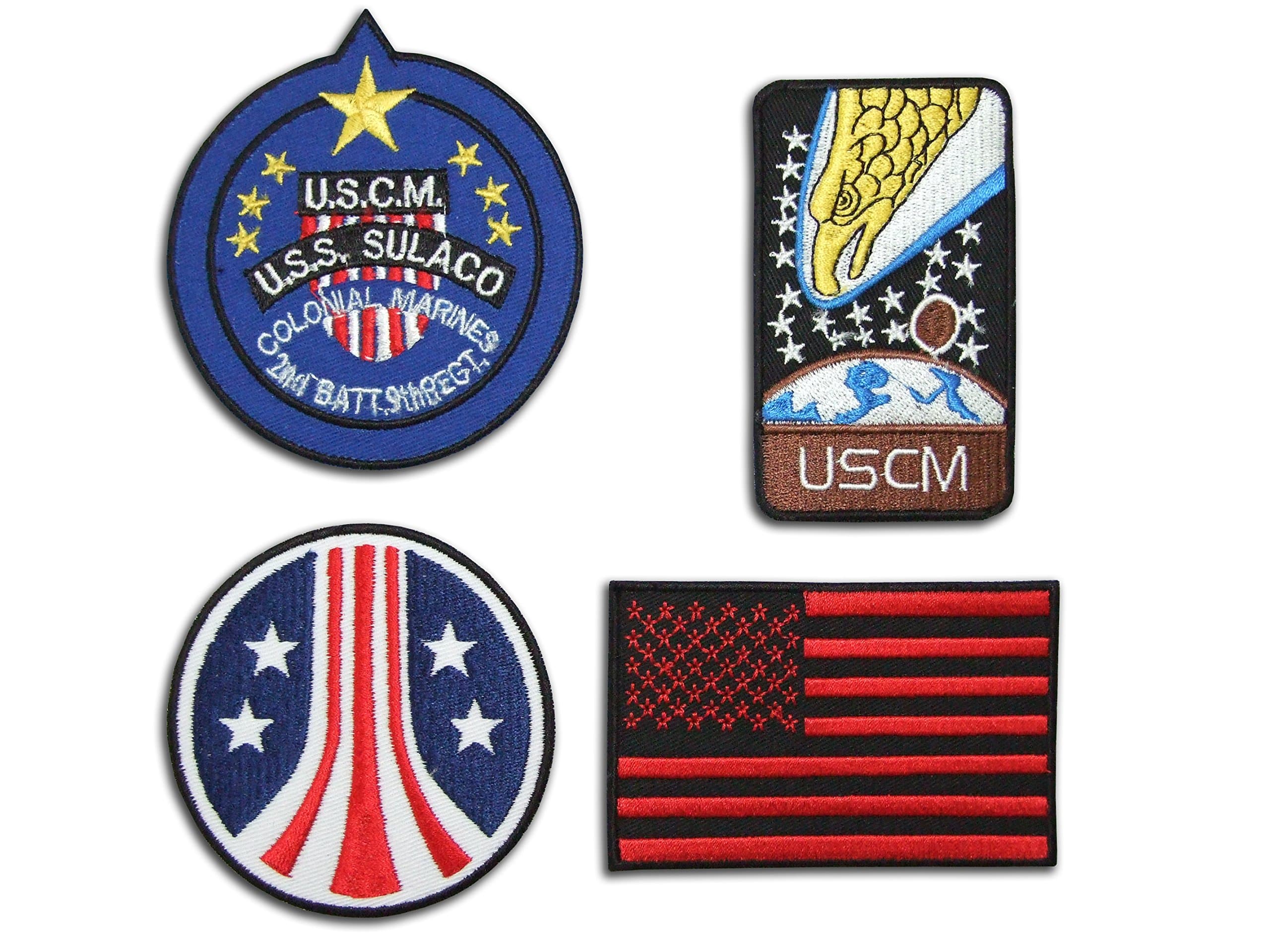 ALIEN / ALIENS Colonial Marines Patches - Iron-On Patch Set AL04