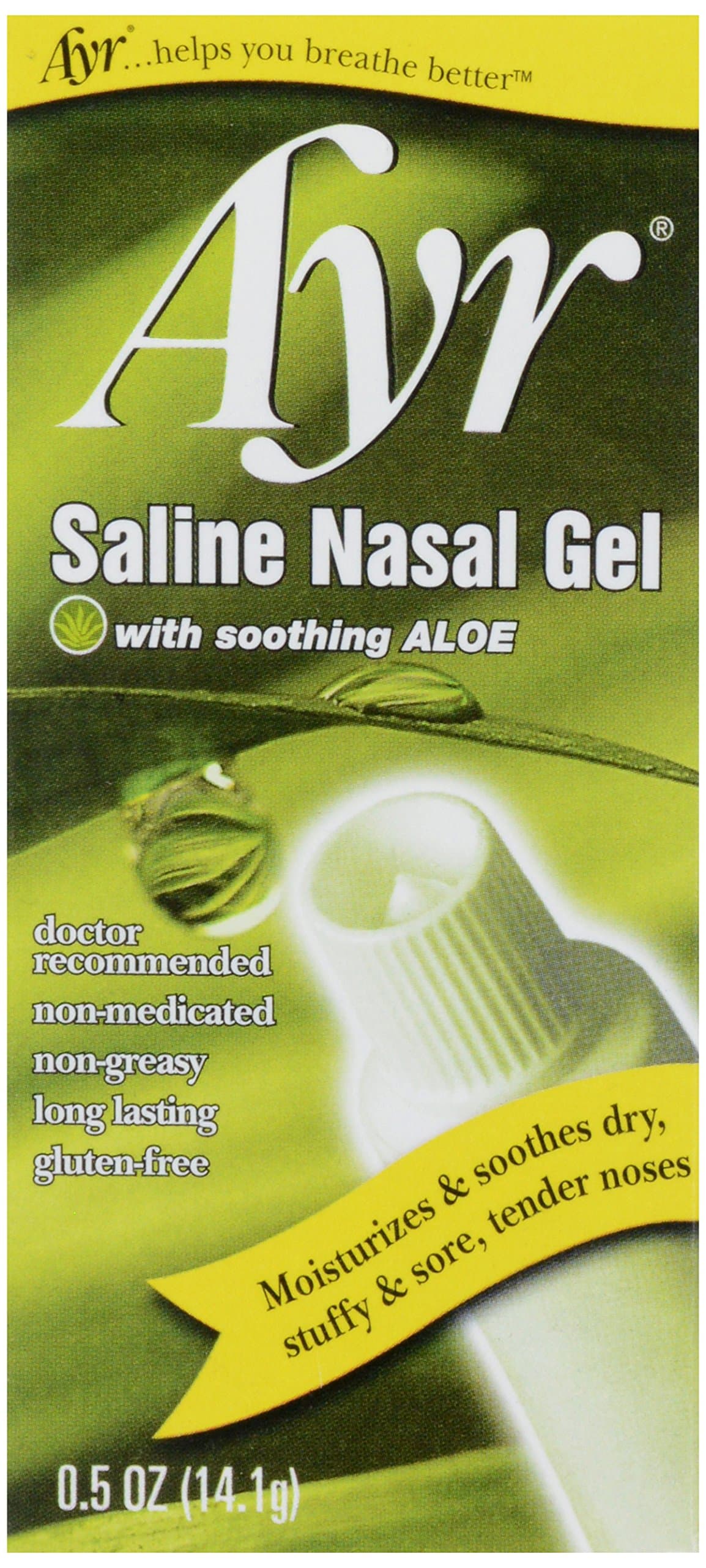 Saline Nasal Gel, 0.5 oz