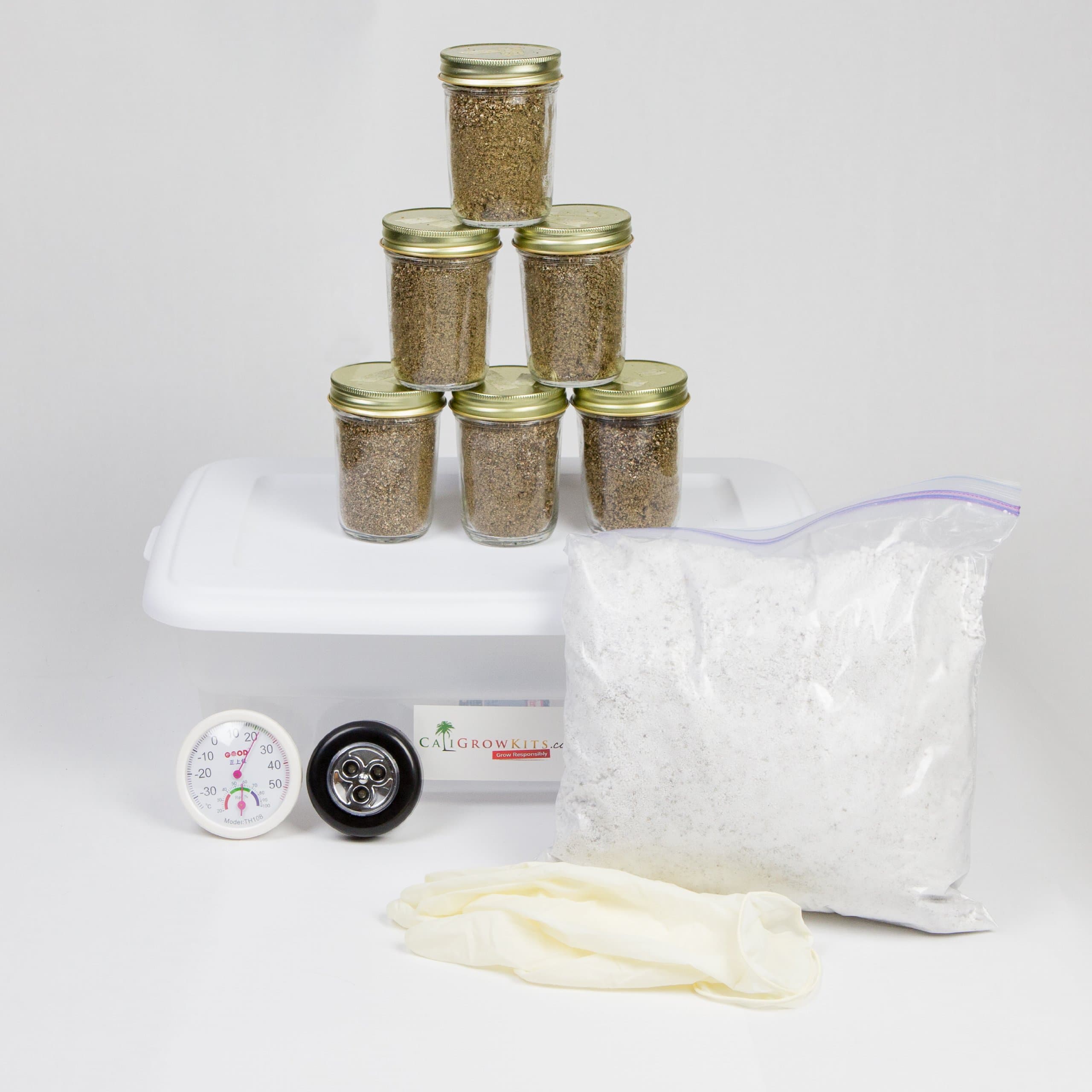 Simple Mushroom Kit + 6 Premium Grow Jars