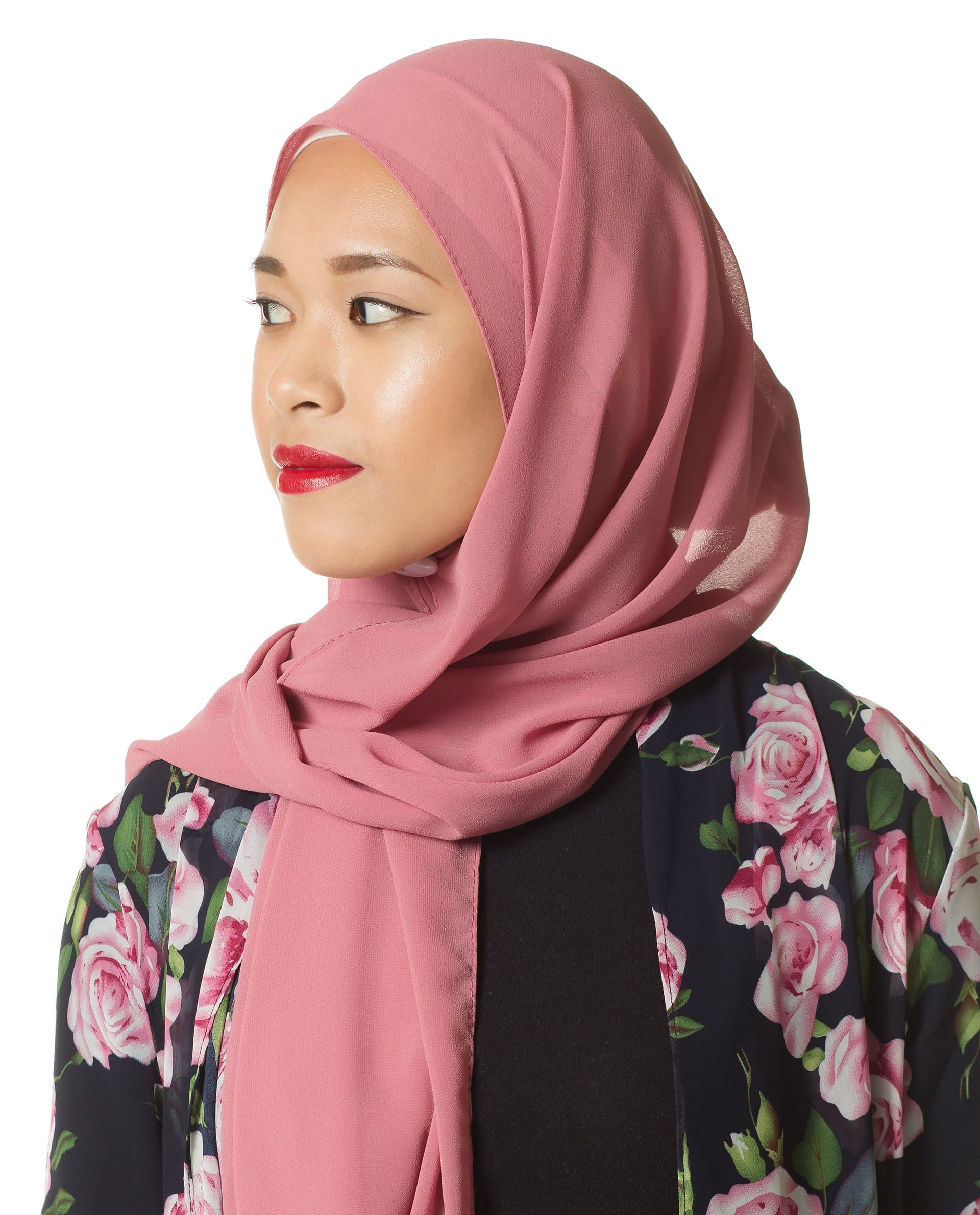 Maxi Solid Chiffon Hijab (Scarf)