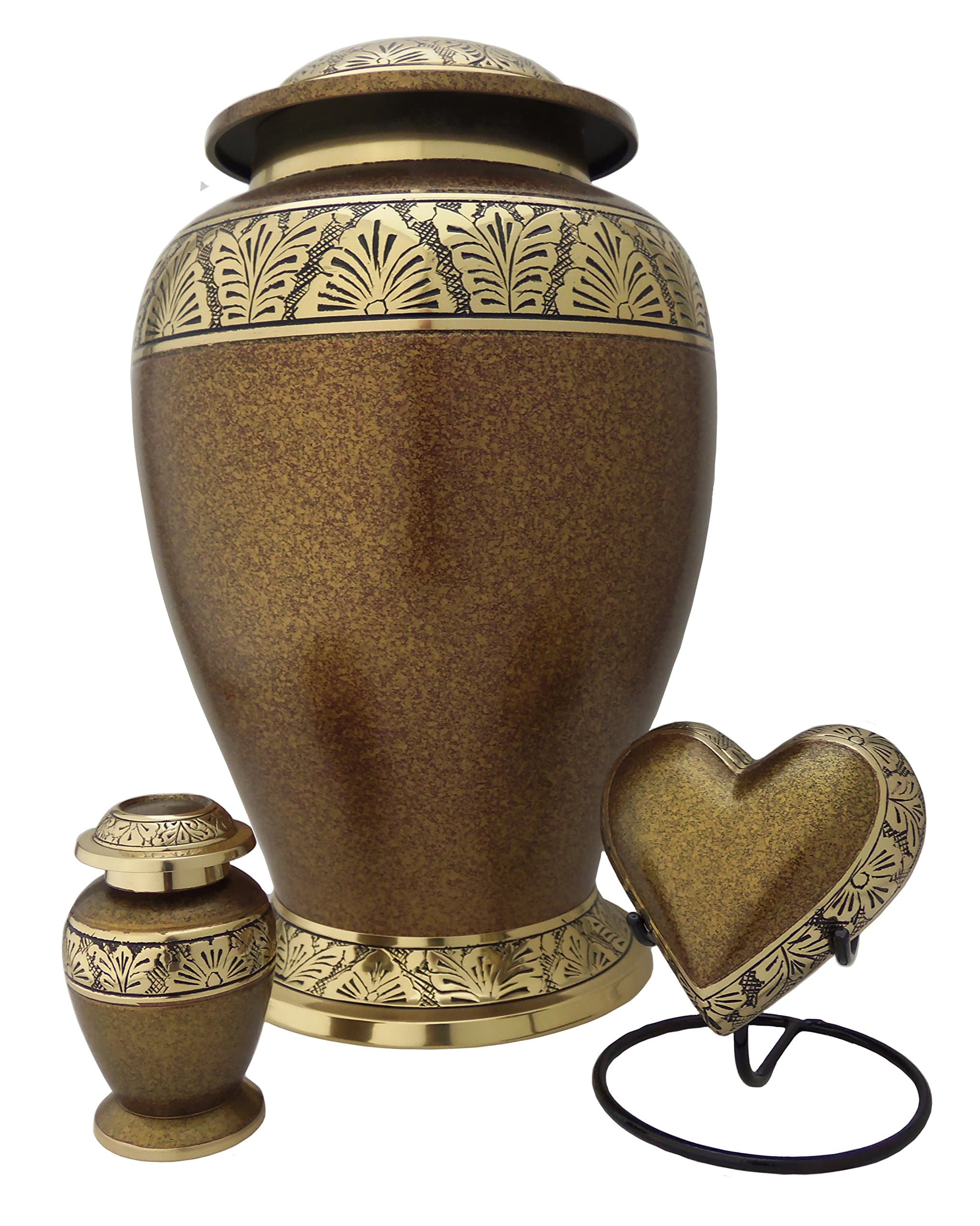 UrnsDirect2U Urn Set, Berkshire Gold