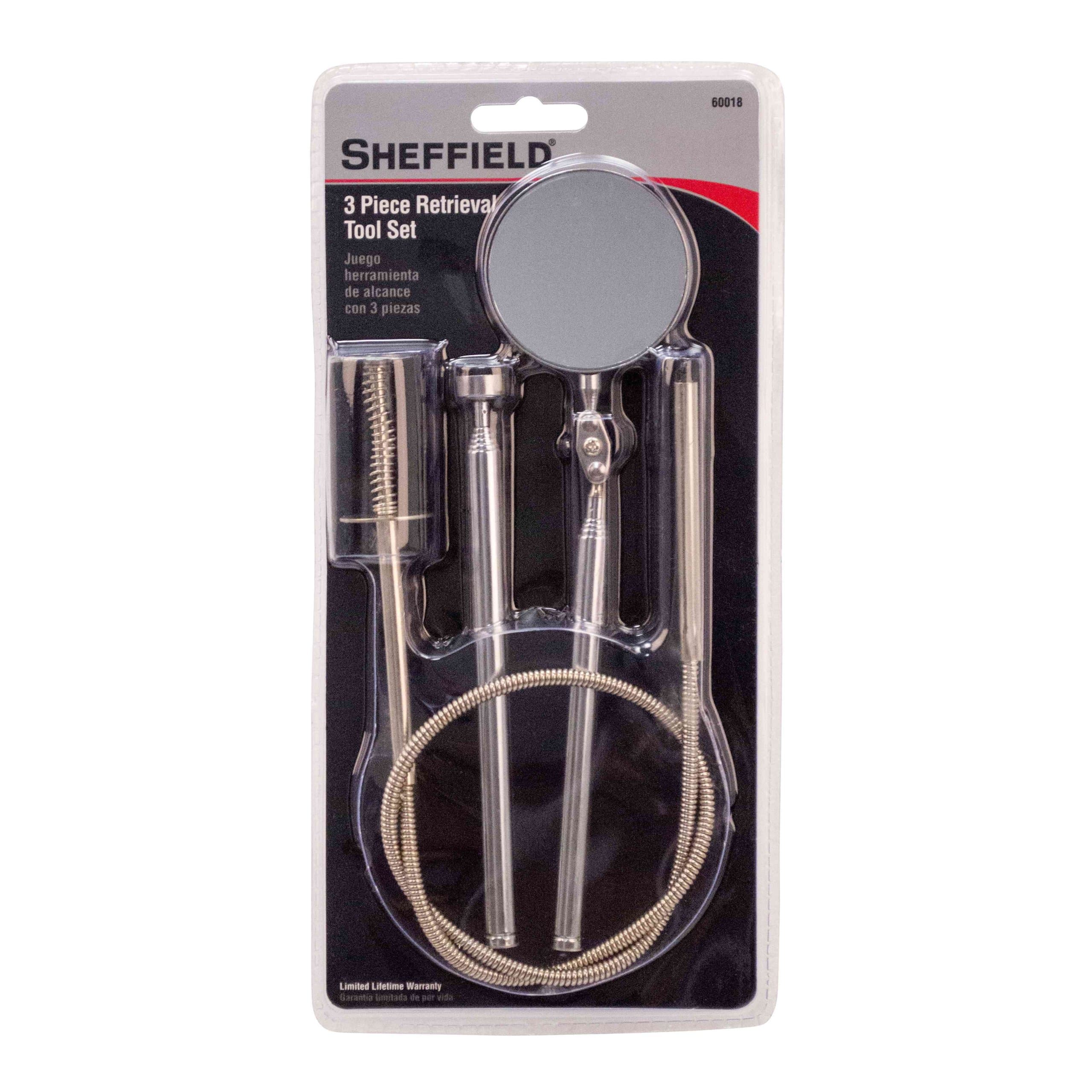 Sheffield Tools 60018 Retrieval Tool Set, 3-Piece