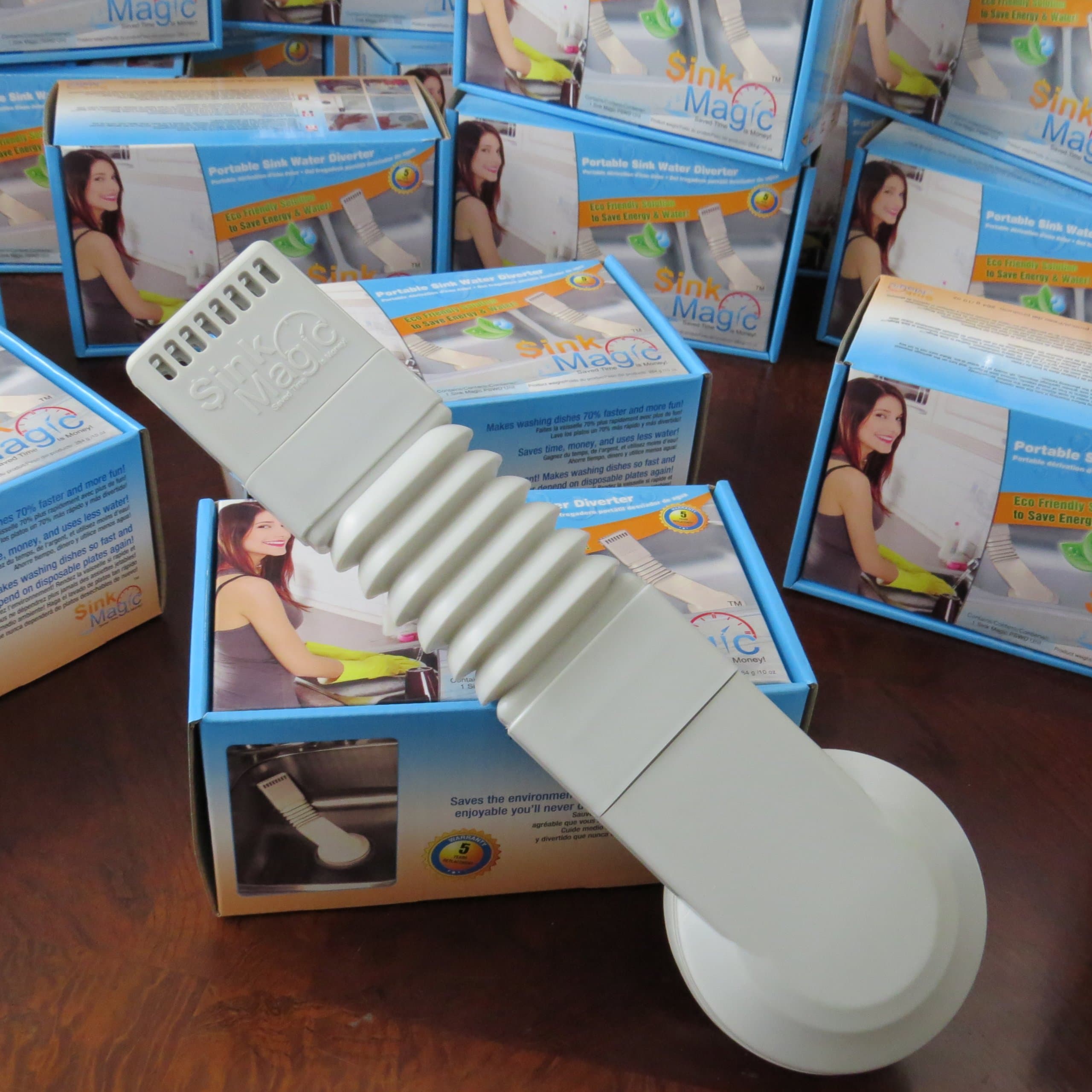 Device-Portable Sink Water Diverter