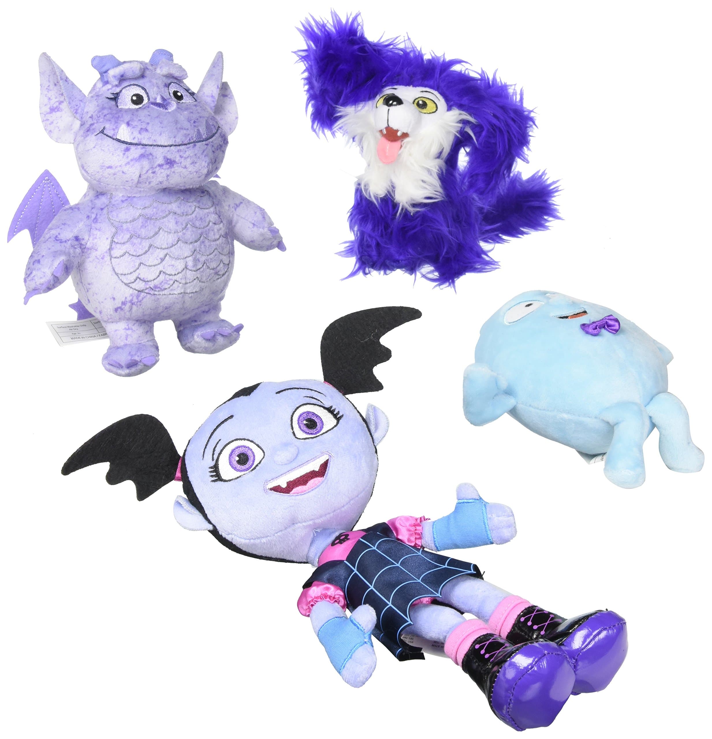 Vampirina Collector 4 Pack Bean Plush Dolls
