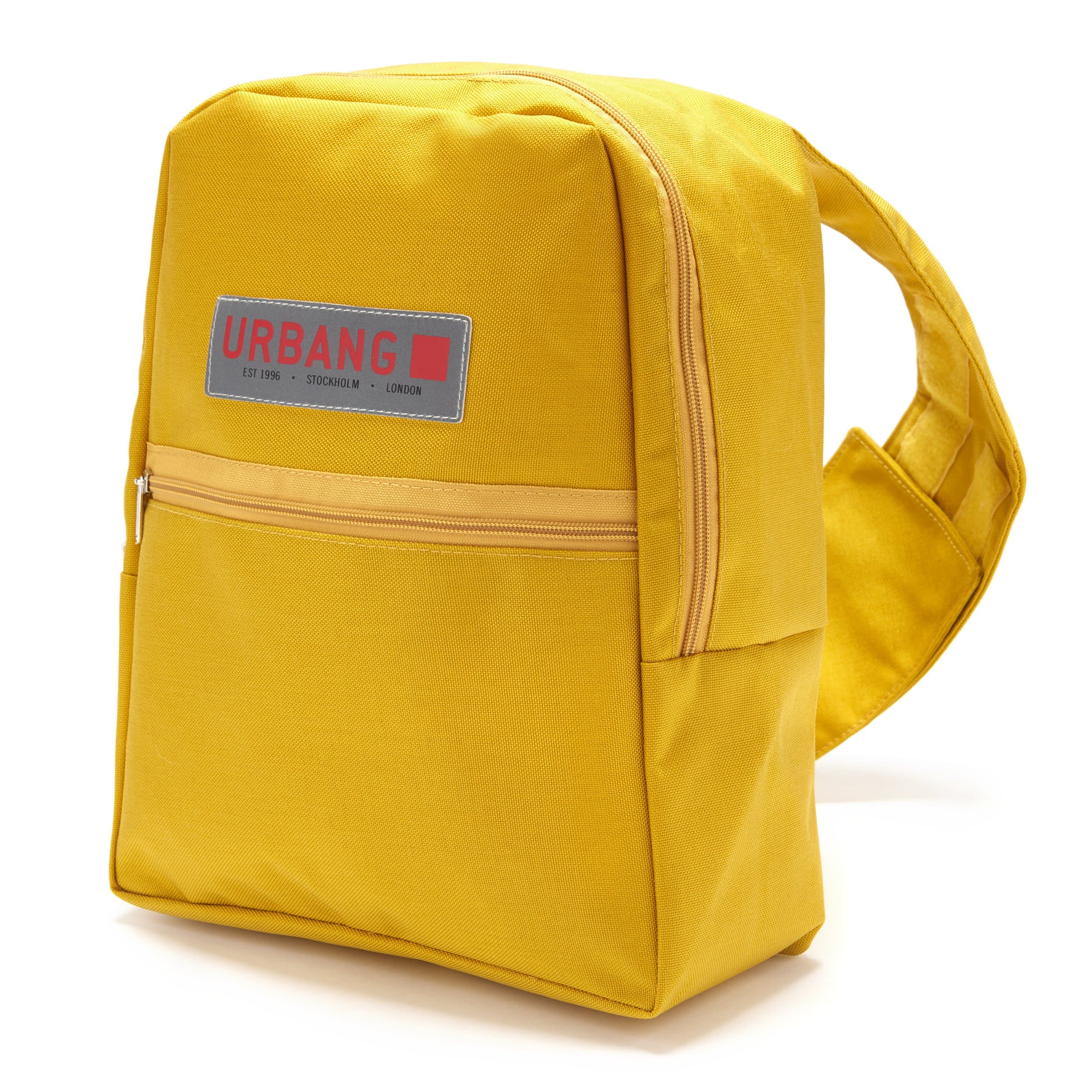 Yellow Sling Bag - Backpack - Waterproof Crossbody Backpack Lightweight Versatile Chest Daypack Over Shoulder Travel Rucksack Pack Bag for School Unisex Men's Women's by URBANG