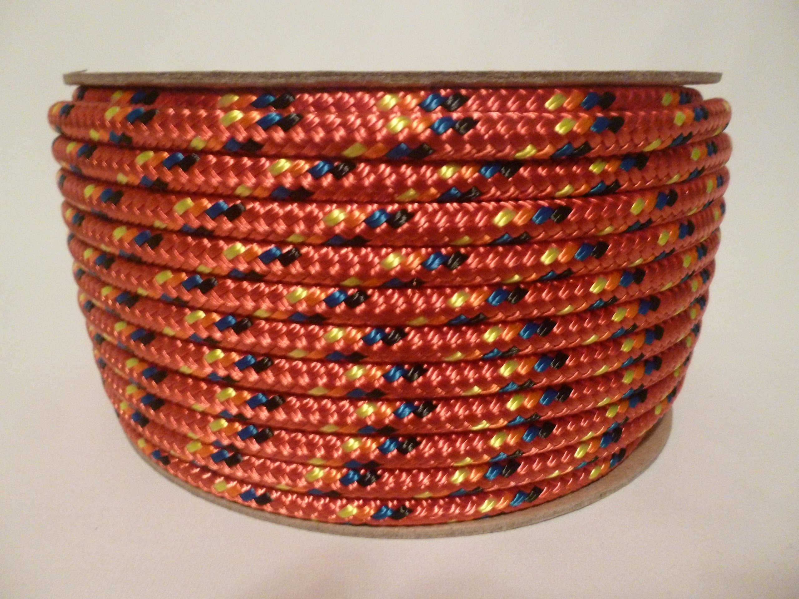 Valley Rope 3/16" x 150 ft. Double Braid Yacht Braid Polyester Sailboat Rigging Nautical Rope Spool
