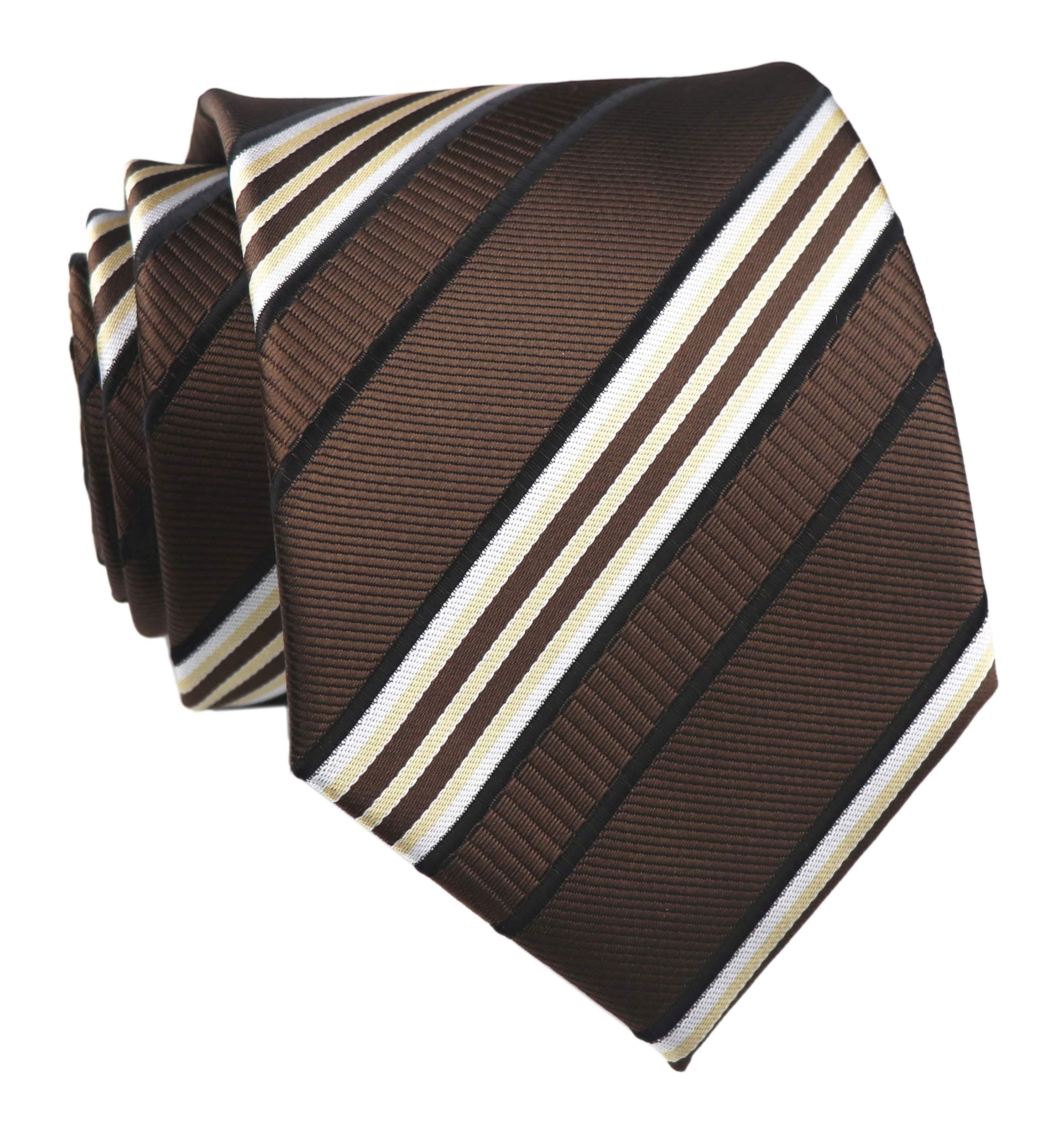 Men's Gingham Check Stripe Ties Pattern Business Formal Designer Neckties 3.15"