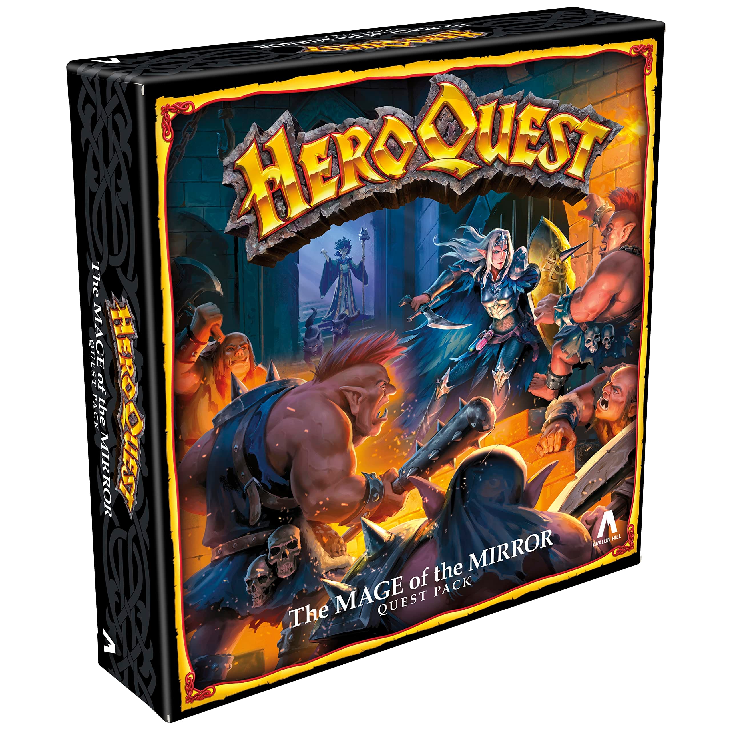 Heroquest The Mage of The Mirror Quest Pack, Roleplaying Game for Ages 14+, Requires HeroQuest Game System to Play