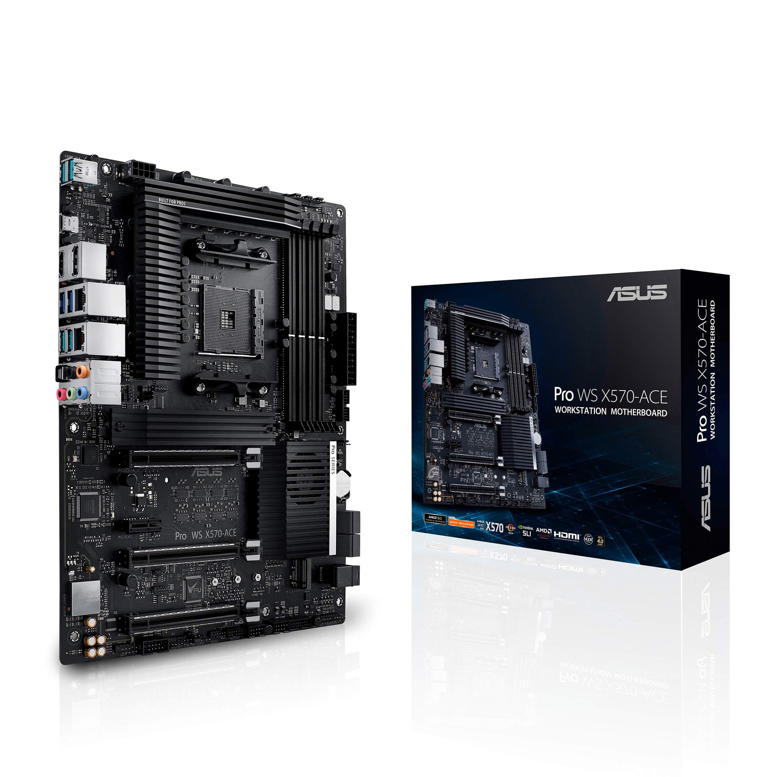 ASUS PRO WS X 570 - ACE (Socket AM4 / X570 / DDR4 / S-ATA 600 / ATX)