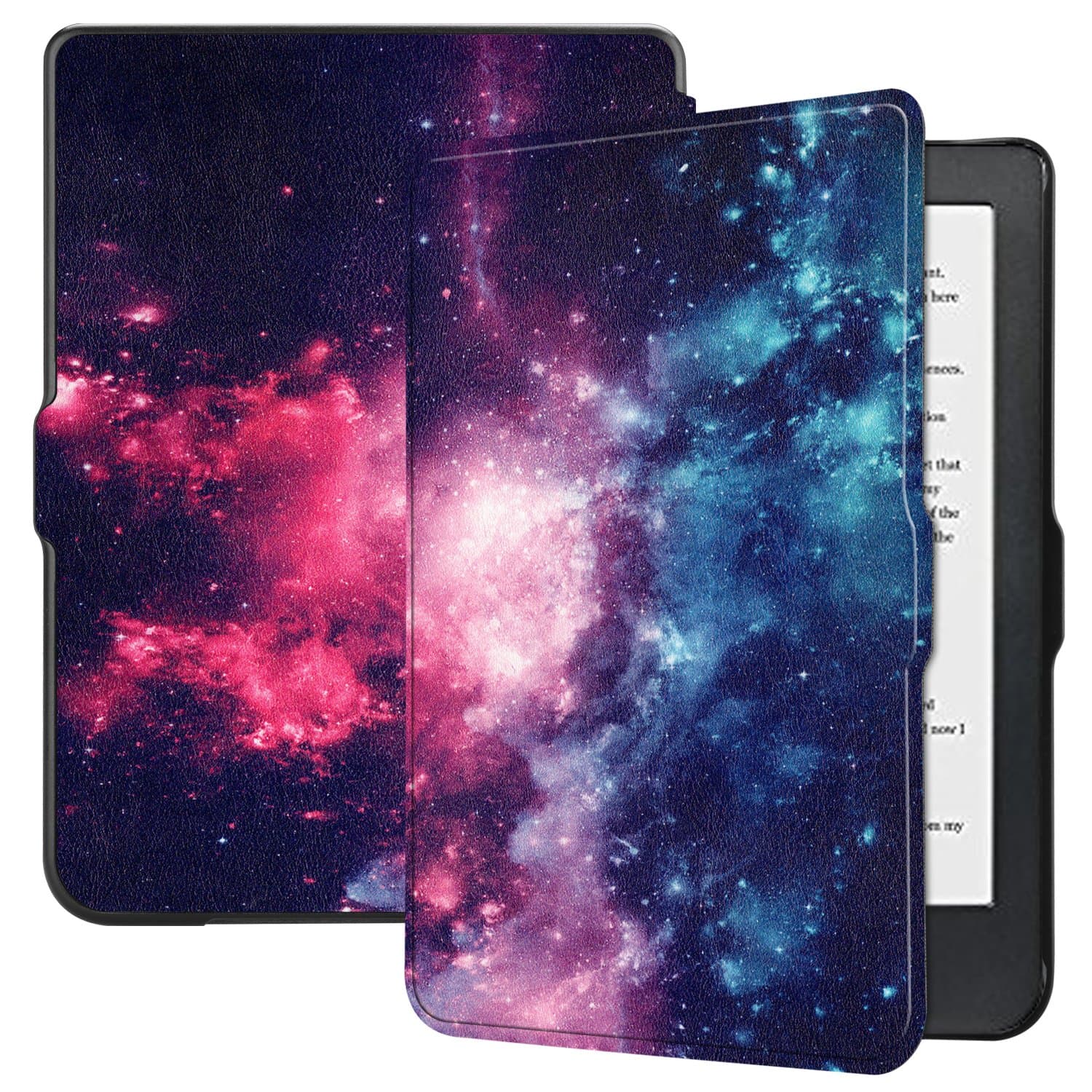 Kobo Clara HD Case - Ratesell Premium Folio Smart-Shell Stand Slim Lightweight Case Cover with Auto Sleep/Wake for Kobo Clara HD Tablet Outer Space