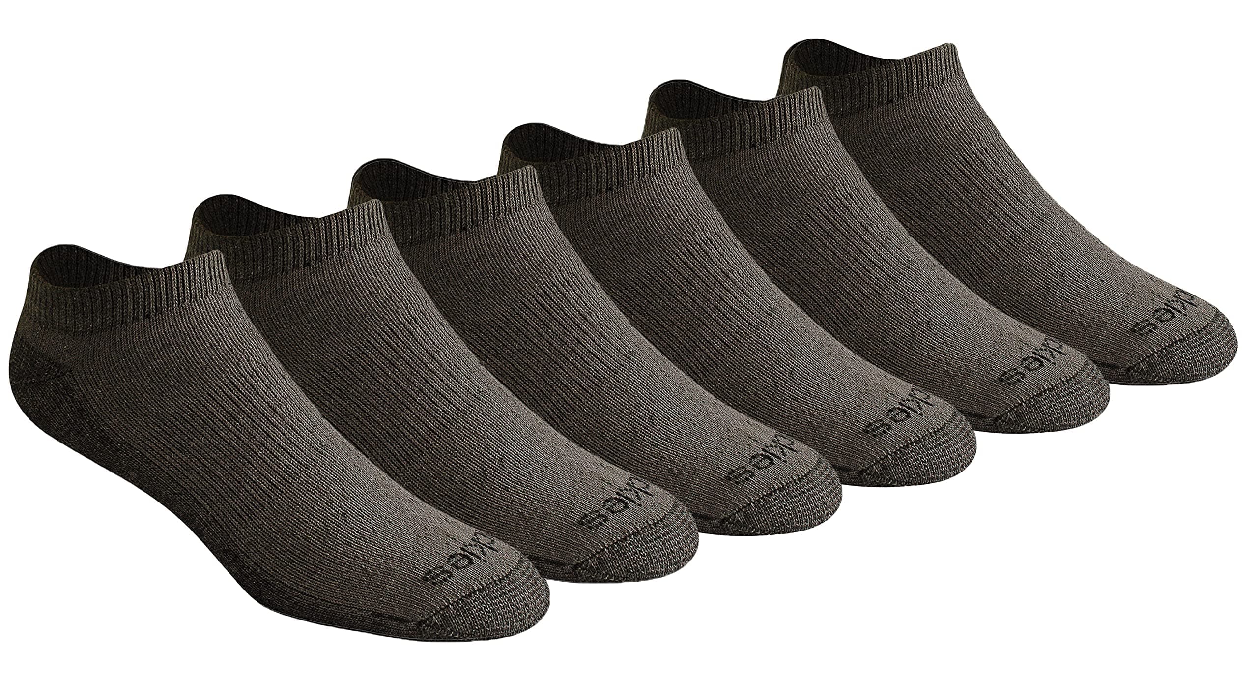 Men's Dri-Tech Moisture Control No Show/Low Cut Socks, Available in M-XXL (6, 12 Pairs)