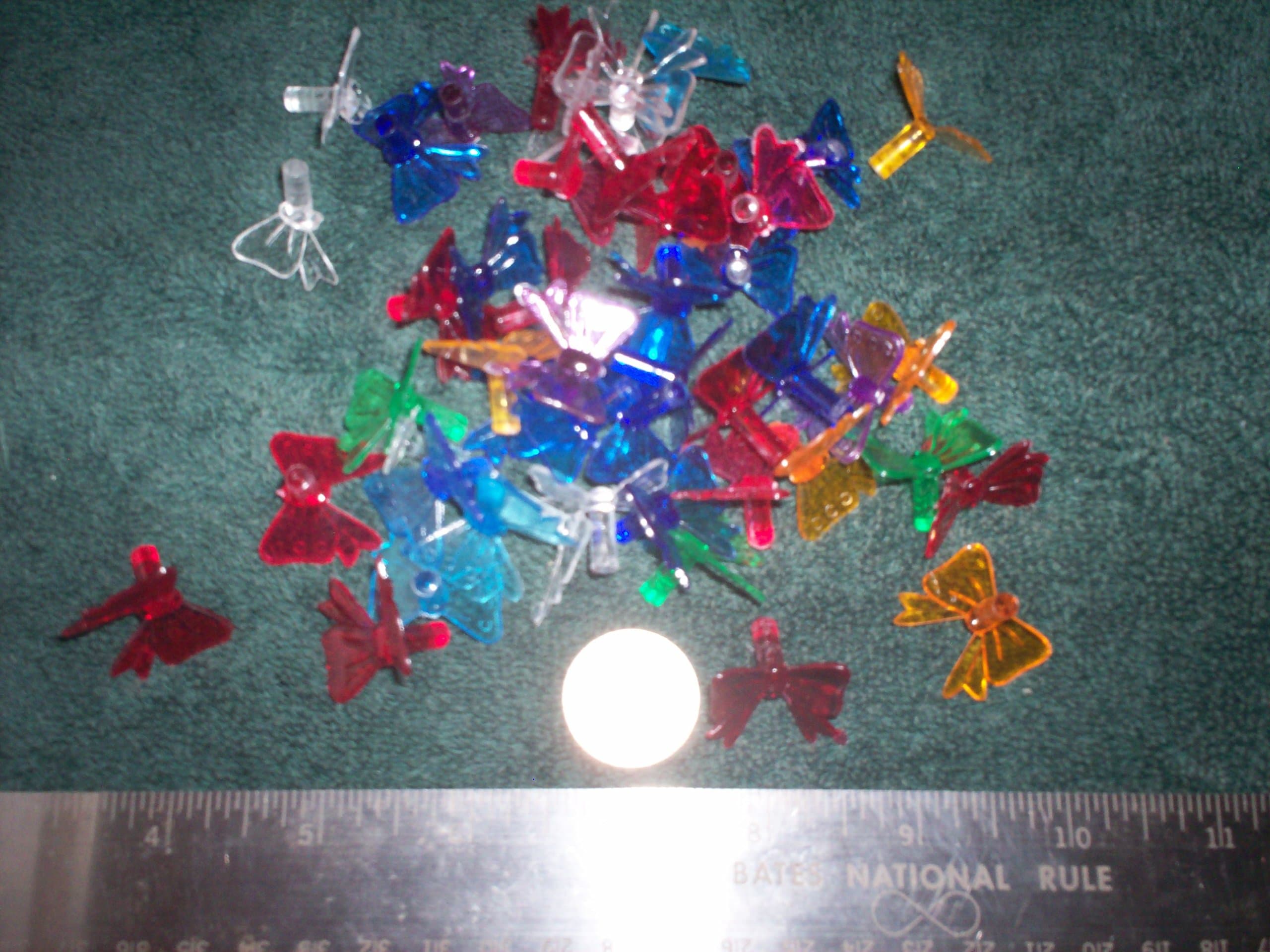 Ceramic Christmas Tree Bow Tie Lights 25