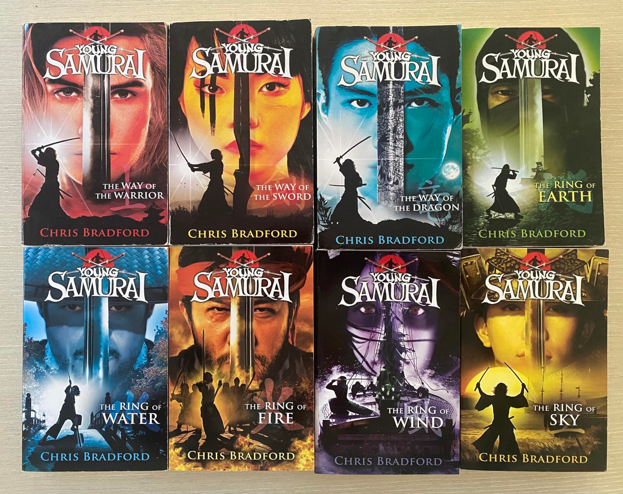 Young Samurai Series 8 Books Collection Set Pack(The Way of the Warrior, Way of the Sword, Way of the Dragon, The Ring of Earth, The Ring of Water, The Ring of Fire, The Ring of Wind, The Ring of Sky)