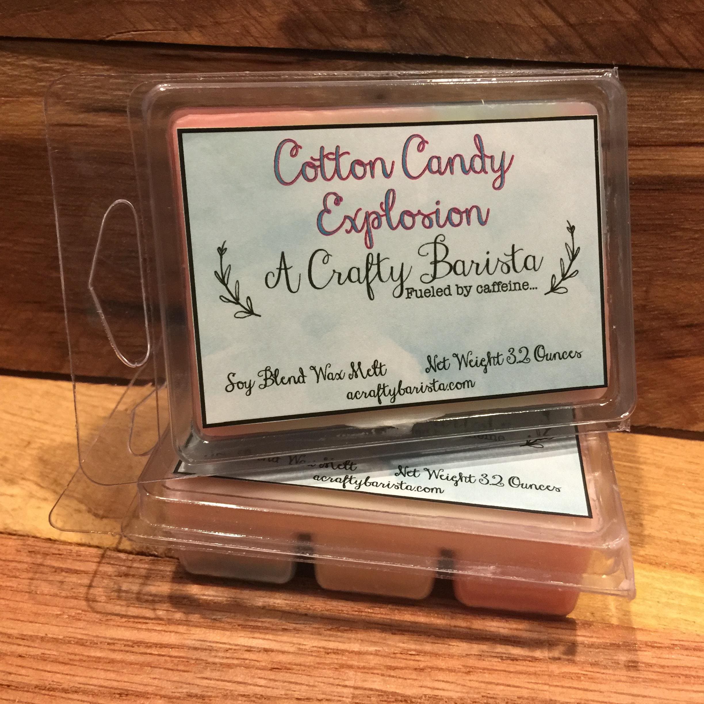 Cotton Candy Explosion Scented Wax Melts, 3.2 Ounces