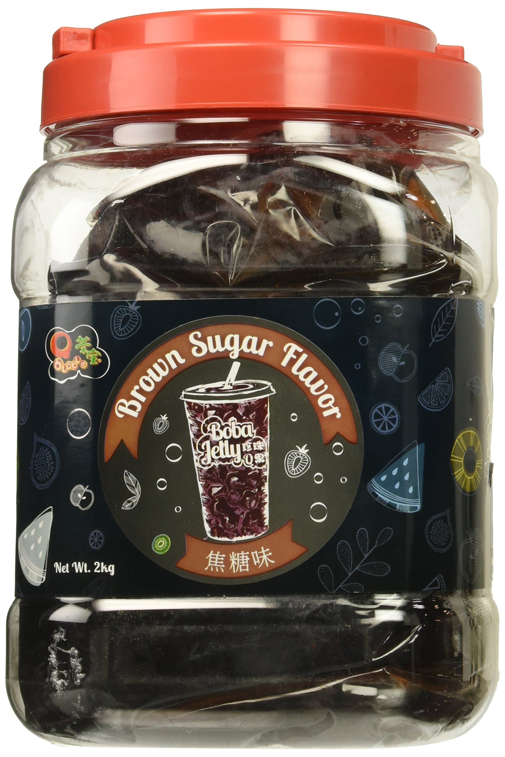 Boba Jelly Brown Sugar, 4.4 Pound