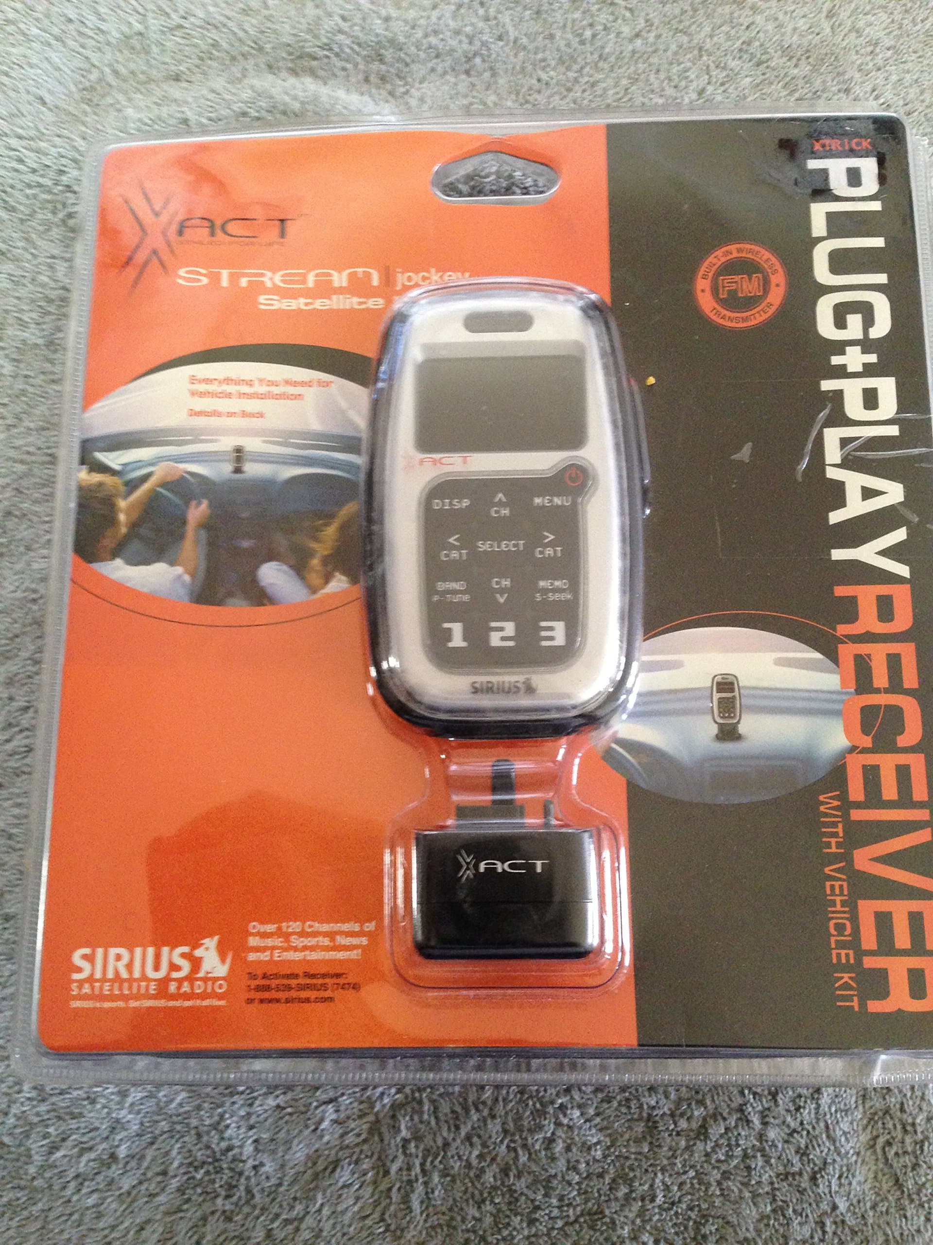 Xact XTR1 Sirius Satellite Plug and Play Receiver