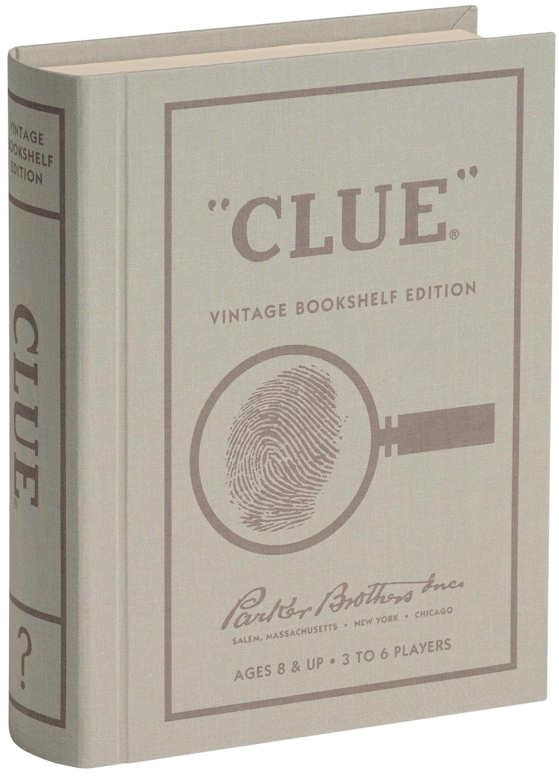 Clue Vintage Bookshelf Edition
