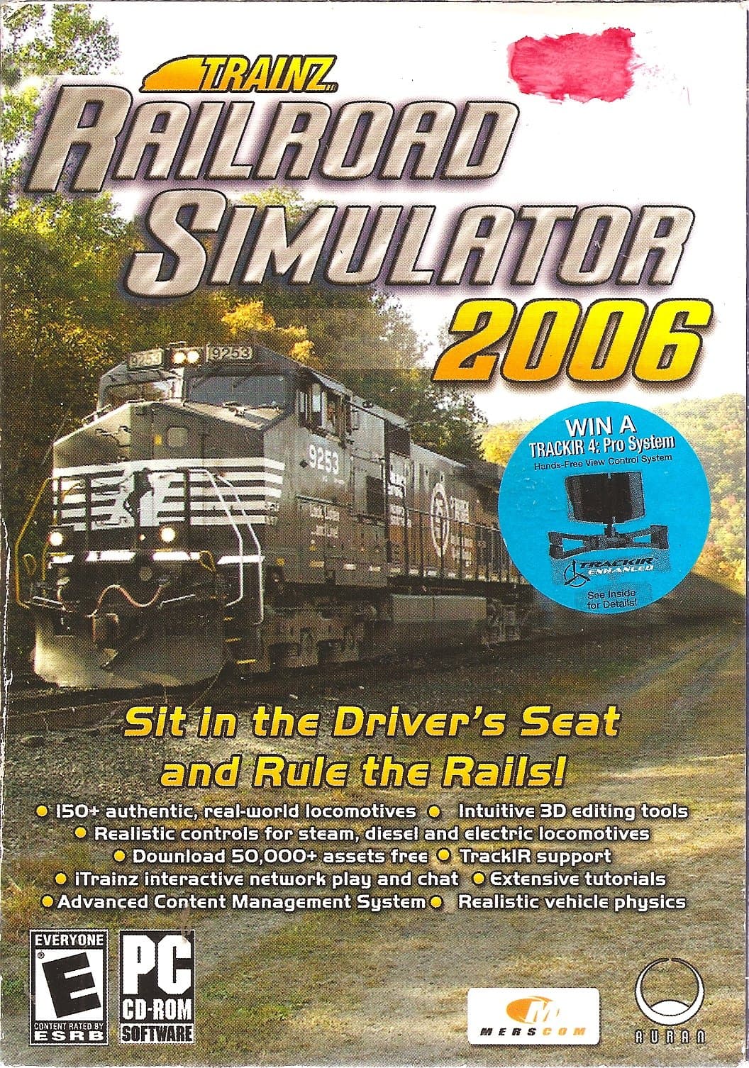 Trainz Railroad Simulator 2006 PC CD-ROM