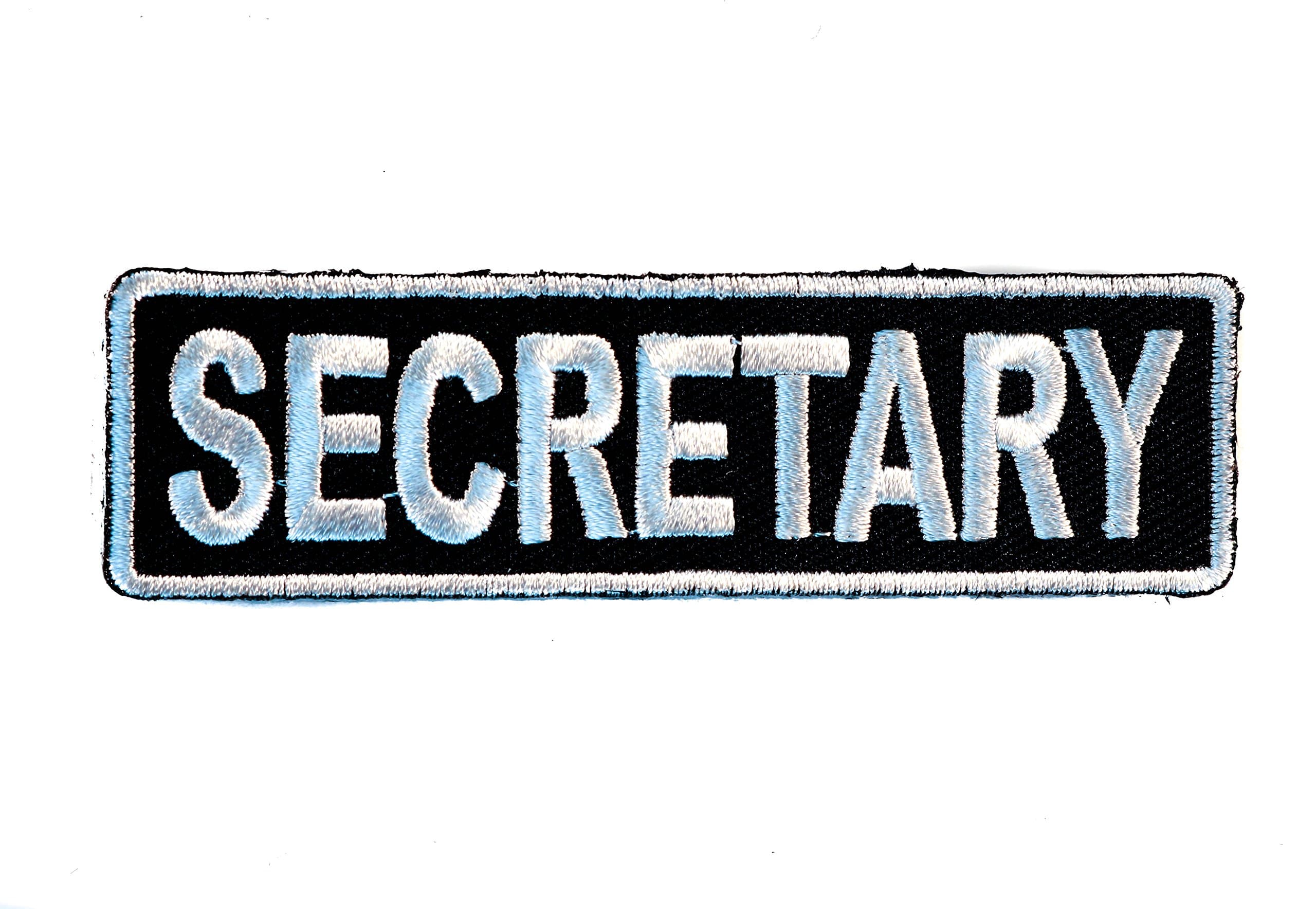SECRETARY Embroidered Patch 3 1/2 inch IVANP3711