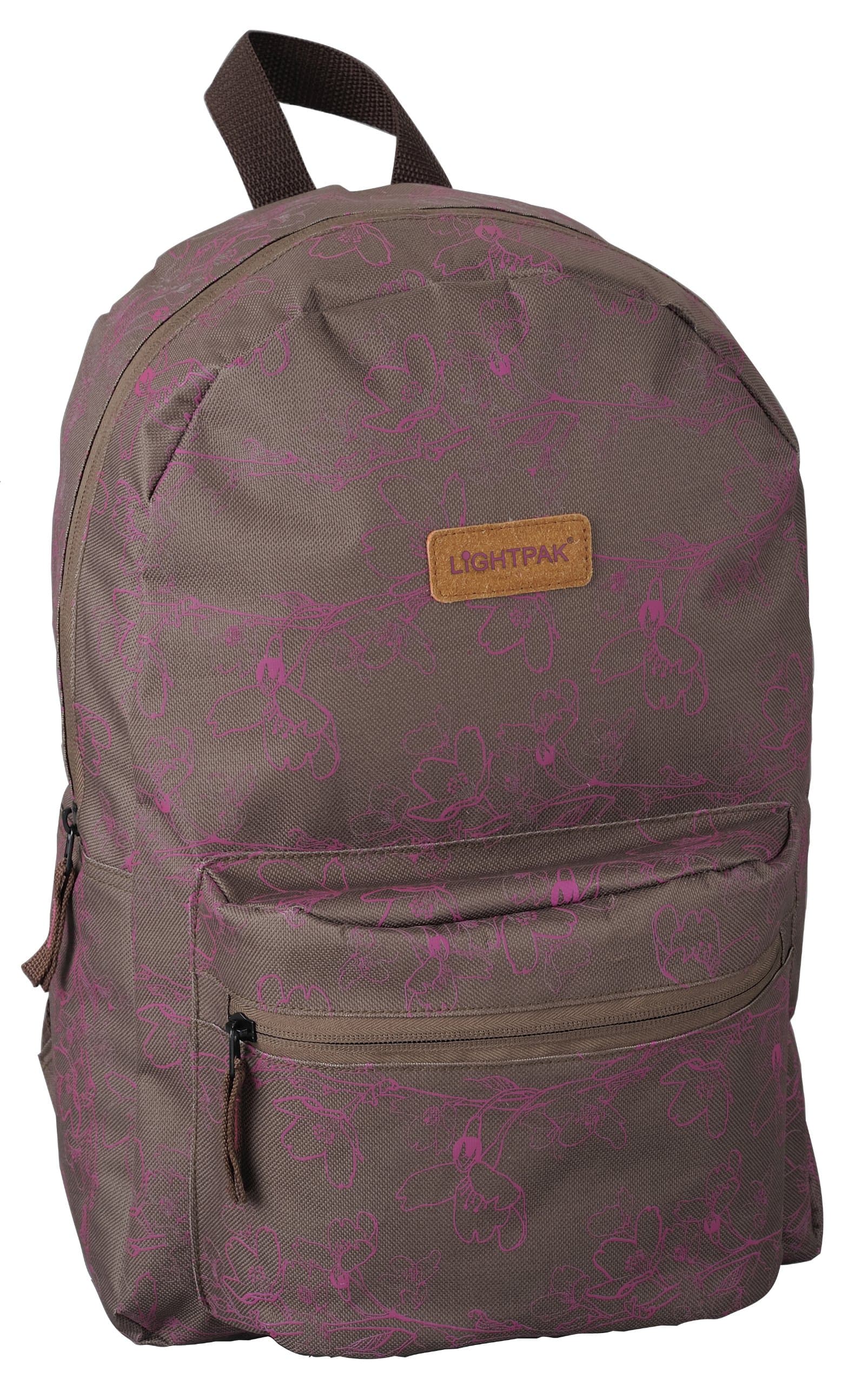 Lightpak 46123 – Lotus Backpack, Pink/Brown