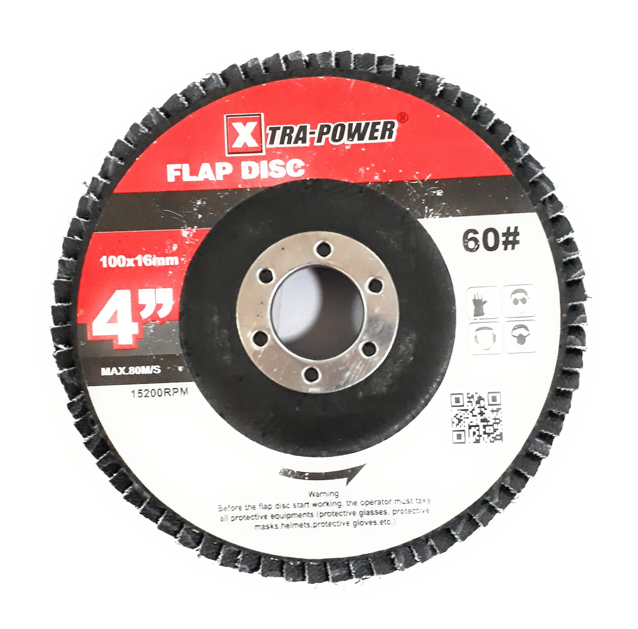 Xtra Power Flap Disc 100 x 16 mm (Pack of 5)