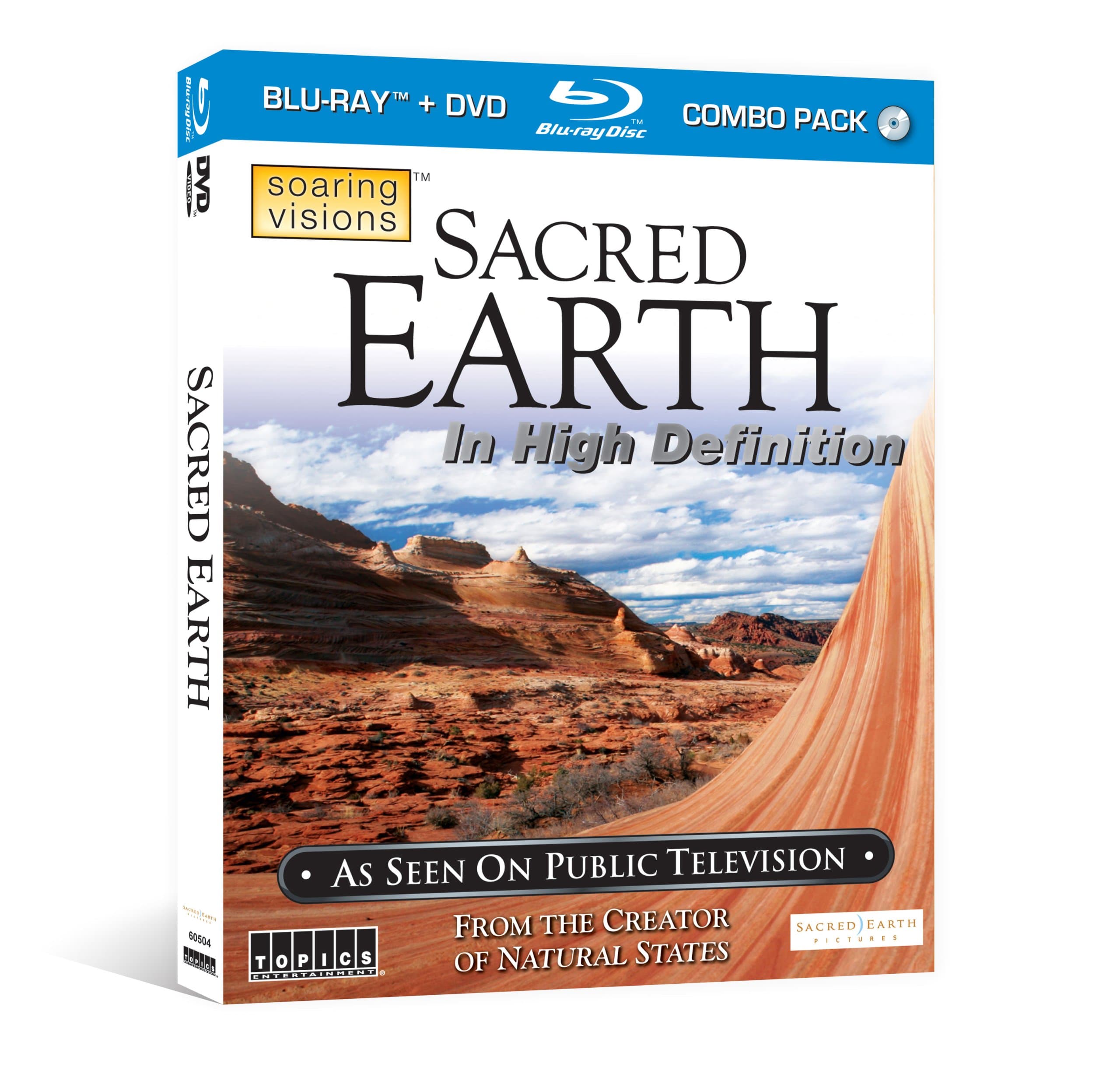 Sacred Earth (Blu-ray & DVD Combo Pack - As Seen on Public Television)